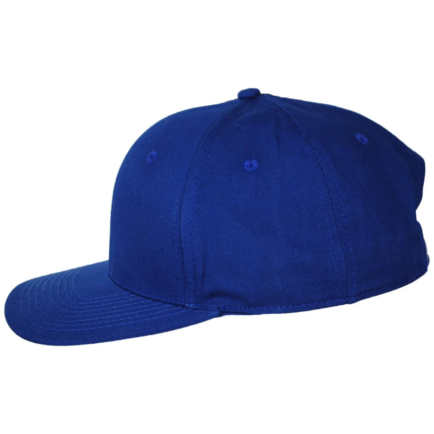 Mid Pro Cotton Flat Bill Snapback Baseball Cap - Image 11