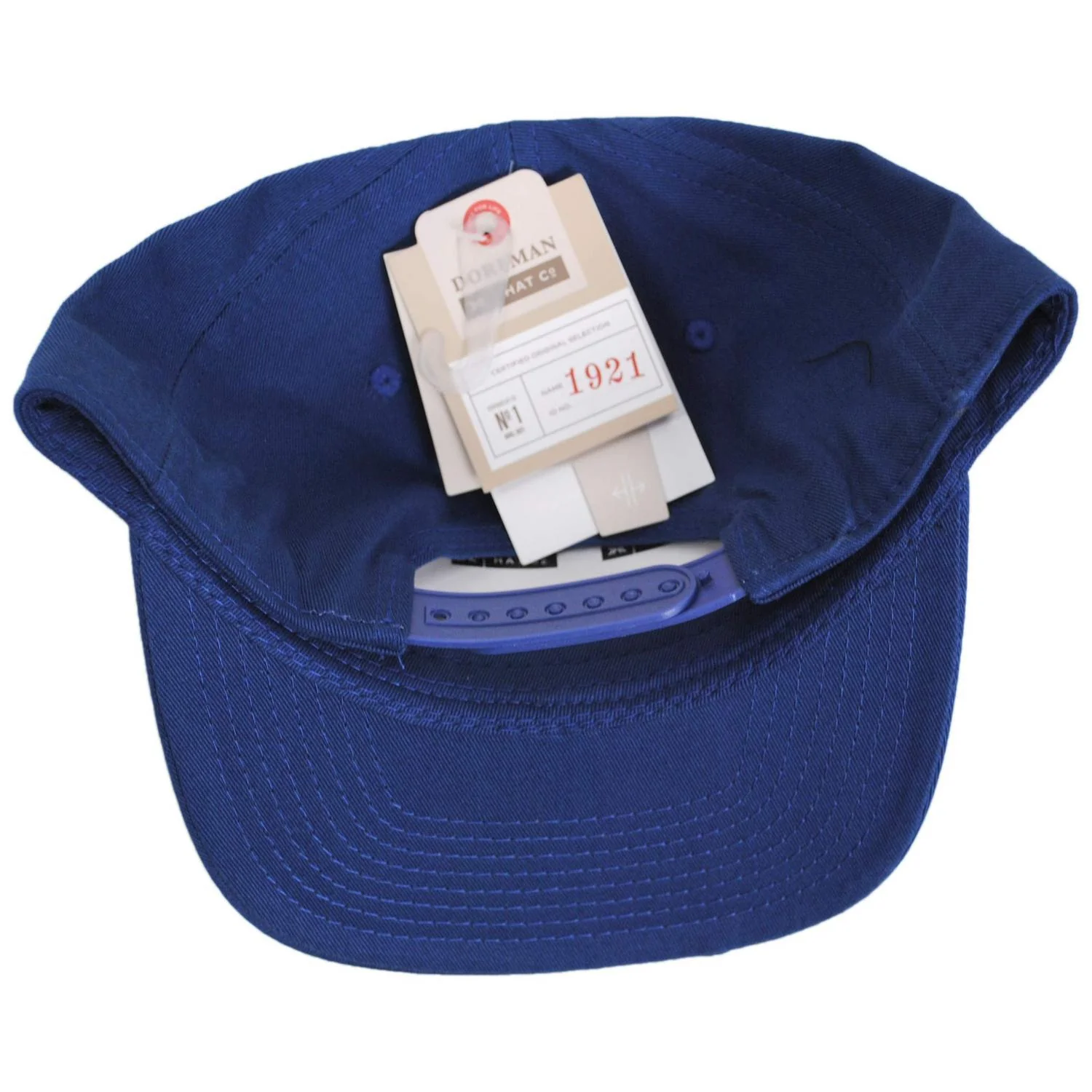 Mid Pro Cotton Flat Bill Snapback Baseball Cap - Image 12