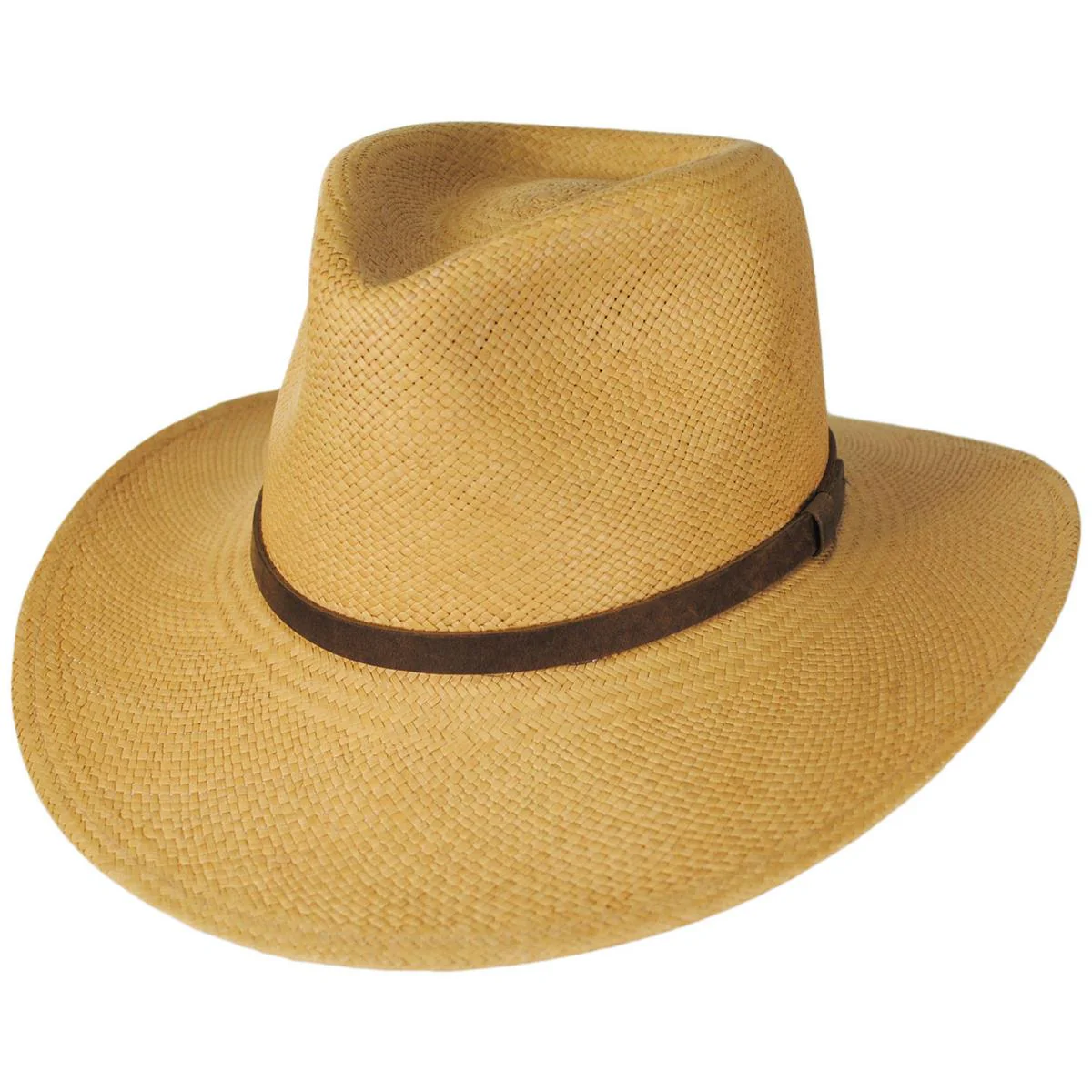 MJ Panama Straw Outback Hat - Image 8