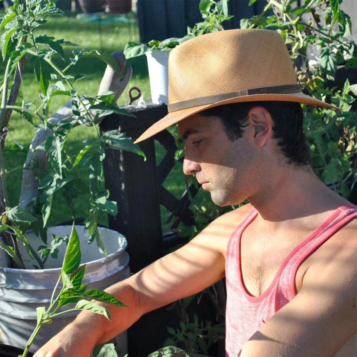 MJ Panama Straw Outback Hat - Image 9