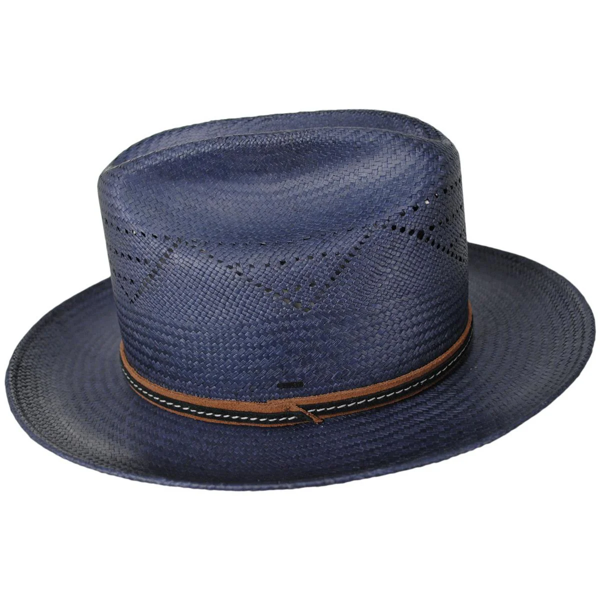 Moren Vented Panama Straw Western Hat - Image 3