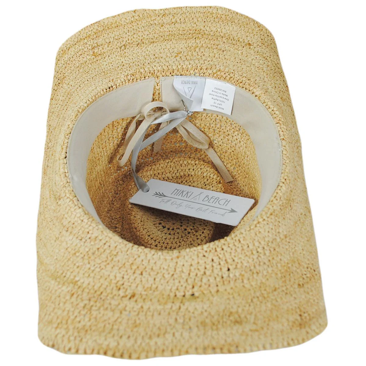 Morgan Crochet Raffia Straw Western Hat - Image 11