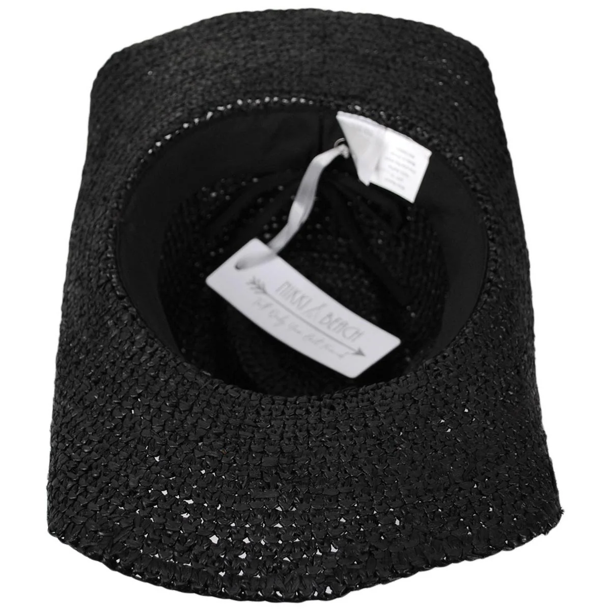 Morgan Crochet Raffia Straw Western Hat - Image 5