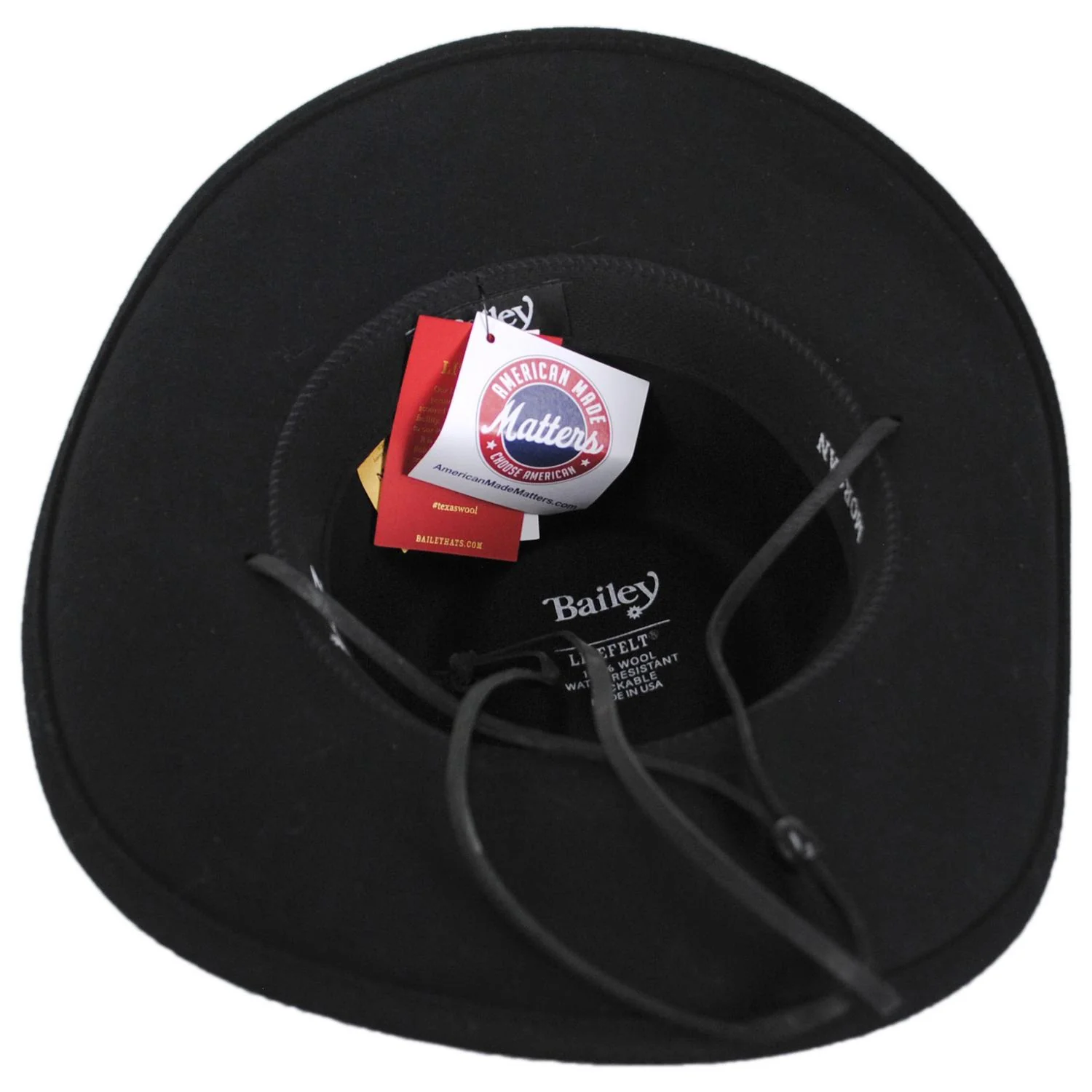 Morgan Crushable Wool LiteFelt Western Hat - Image 4