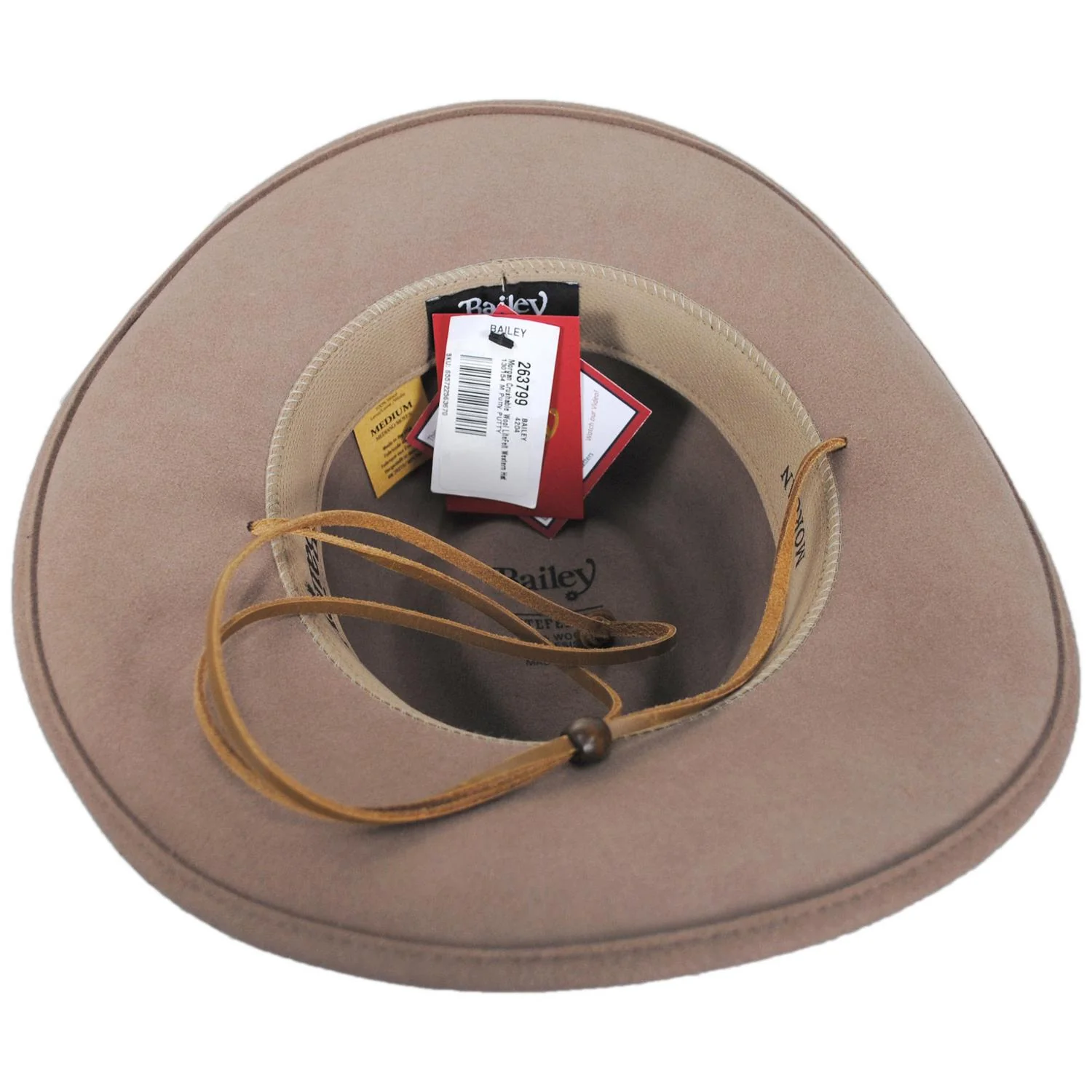 Morgan Crushable Wool LiteFelt Western Hat - Image 8