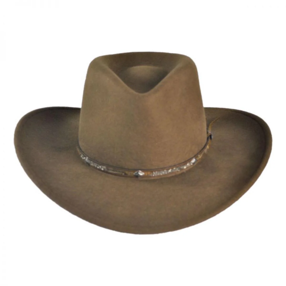 Mountain Sky Crushable Wool Felt Outback Hat - Image 2