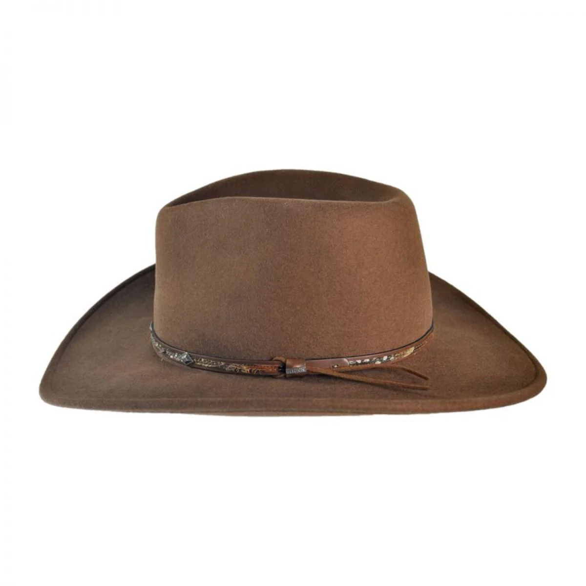Mountain Sky Crushable Wool Felt Outback Hat - Image 3