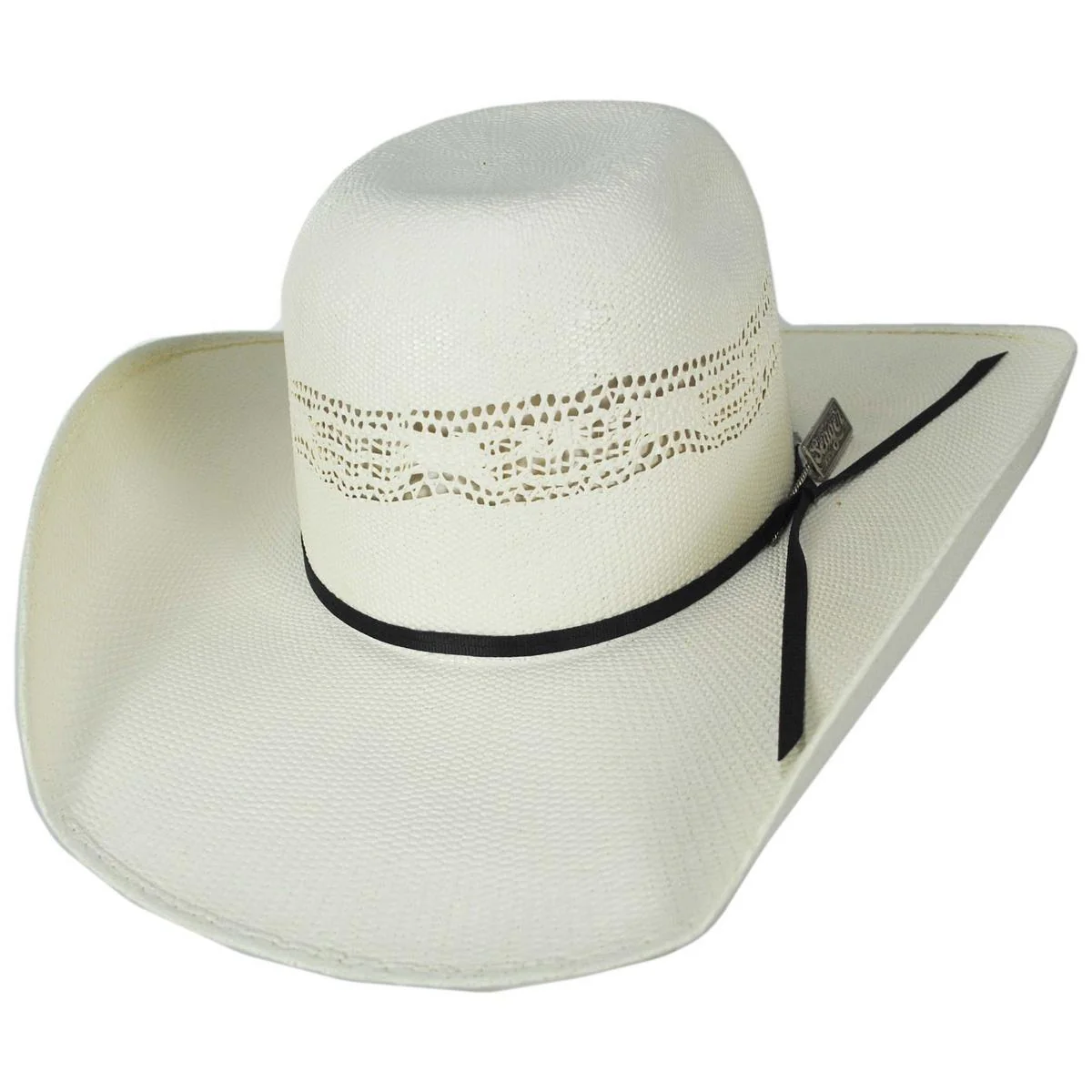 New Money Bangora Straw Western Hat