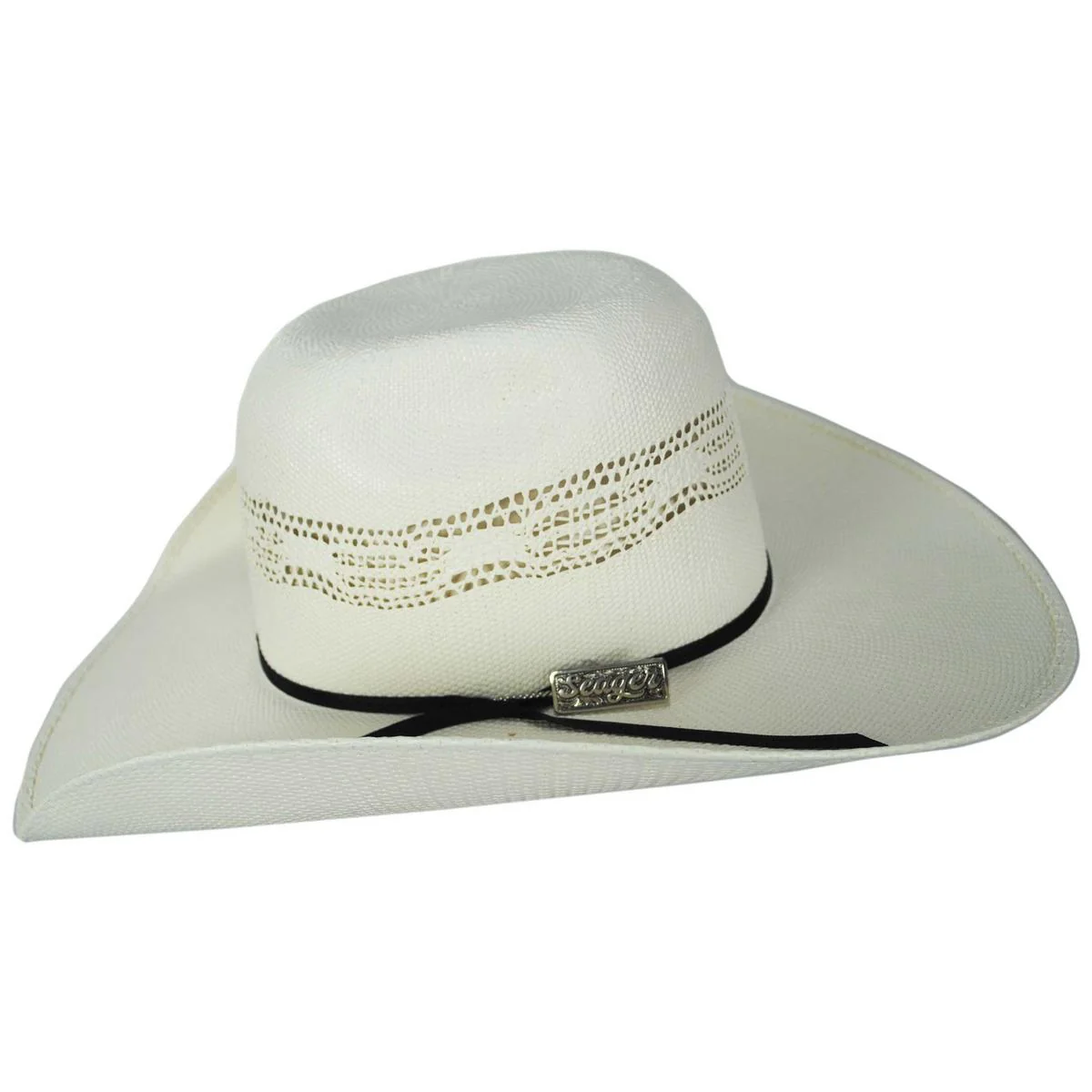 New Money Bangora Straw Western Hat - Image 4