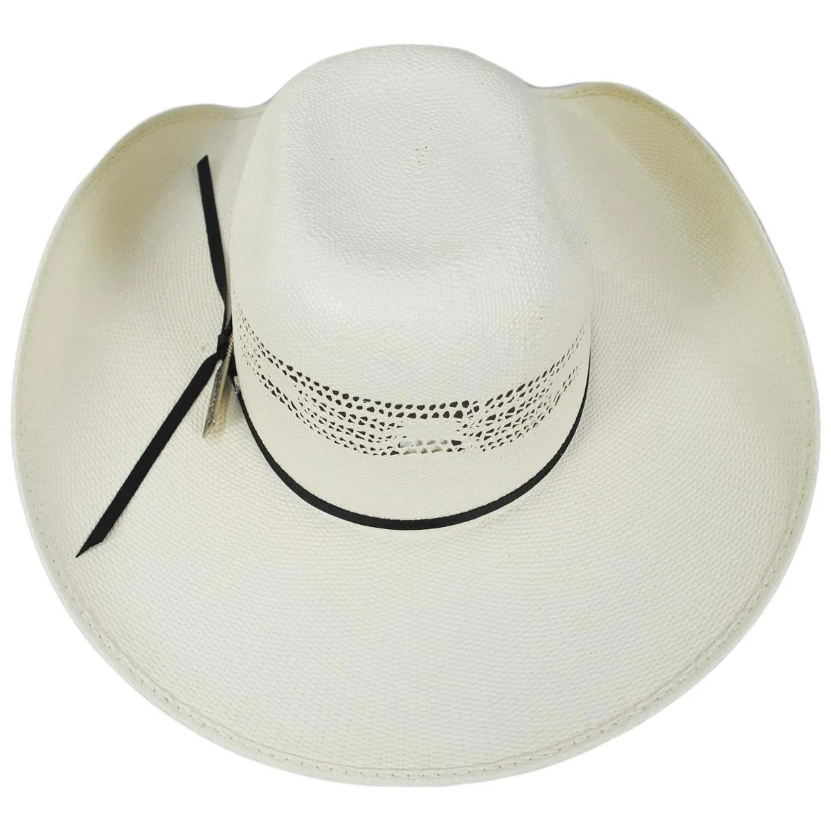 New Money Bangora Straw Western Hat - Image 5