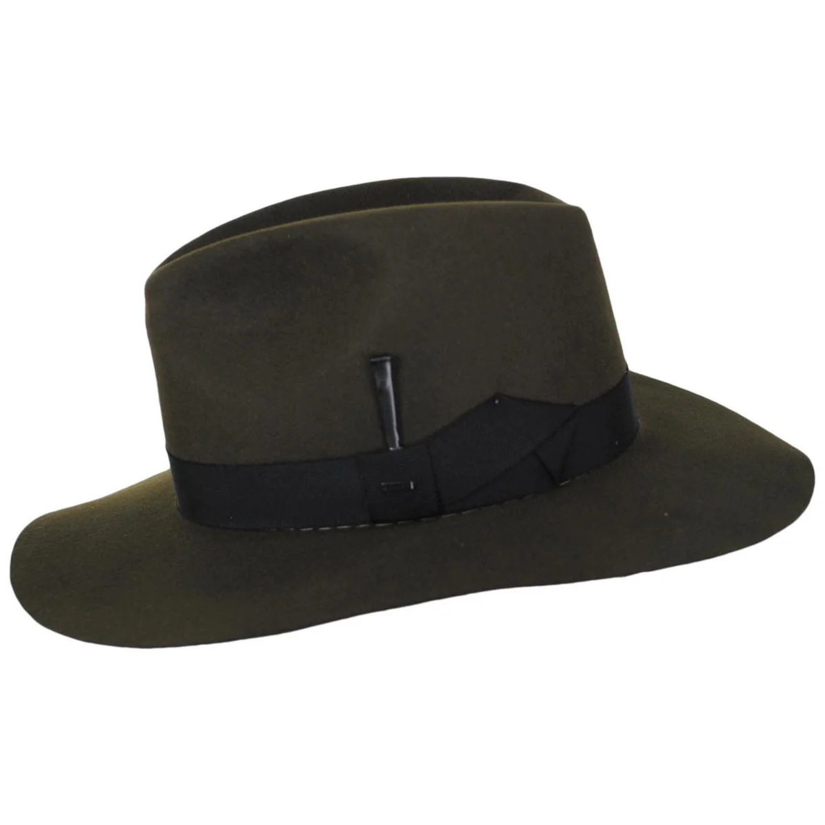 Nilson Fur Felt Fedora Hat - Image 11
