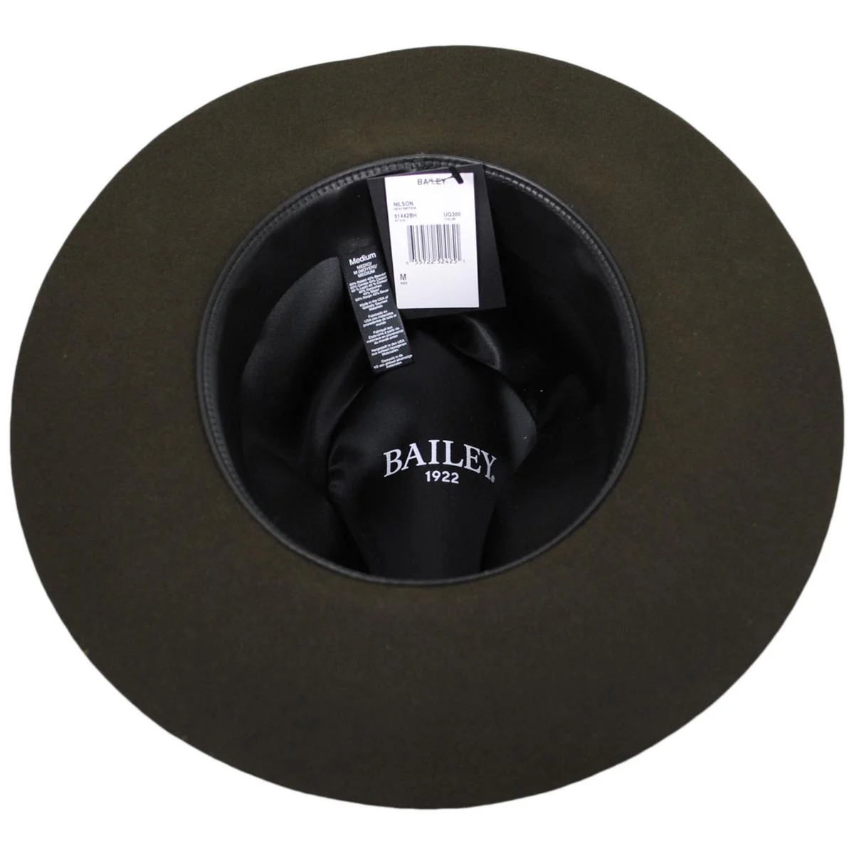 Nilson Fur Felt Fedora Hat - Image 12