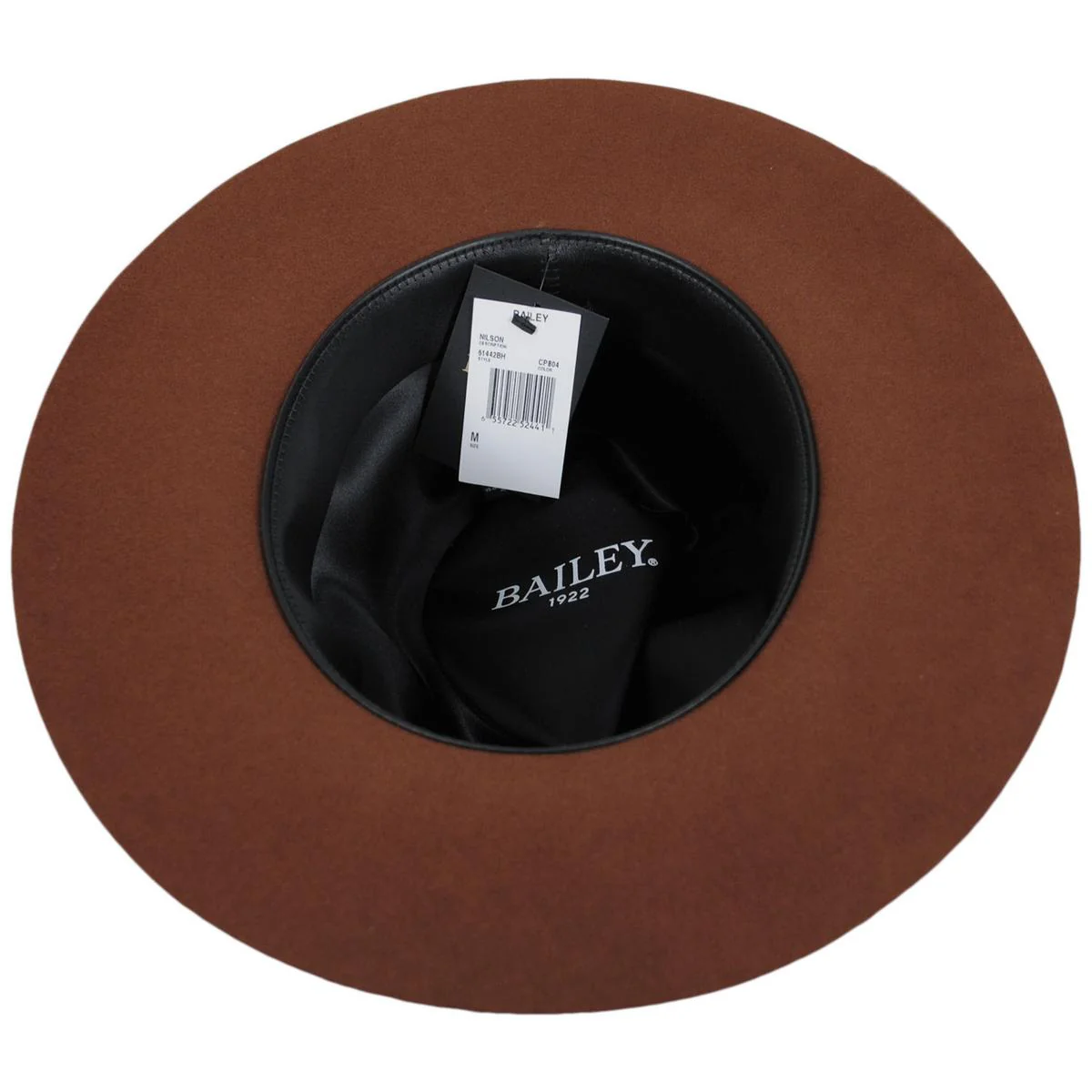 Nilson Fur Felt Fedora Hat - Image 4