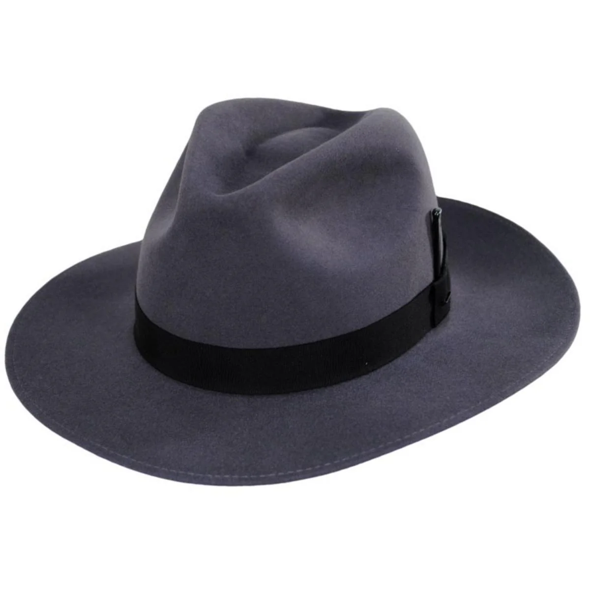 Nilson Fur Felt Fedora Hat - Image 5