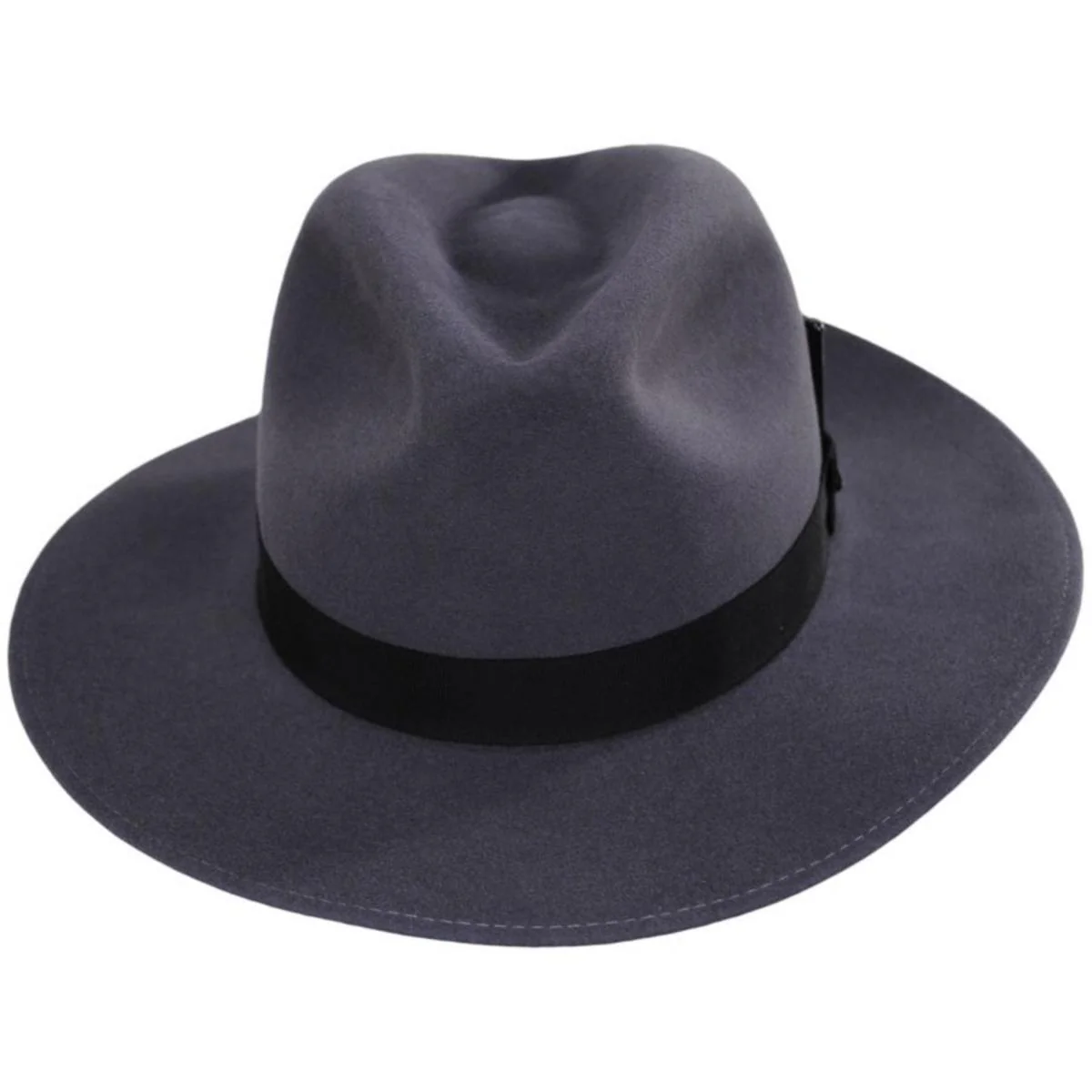 Nilson Fur Felt Fedora Hat - Image 6