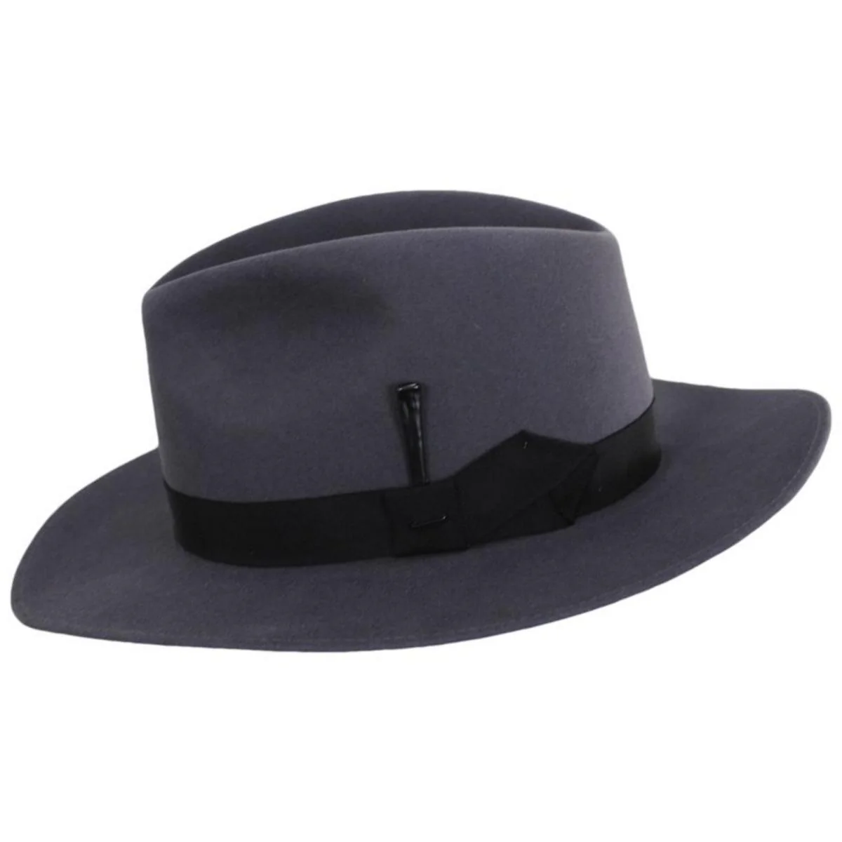 Nilson Fur Felt Fedora Hat - Image 7