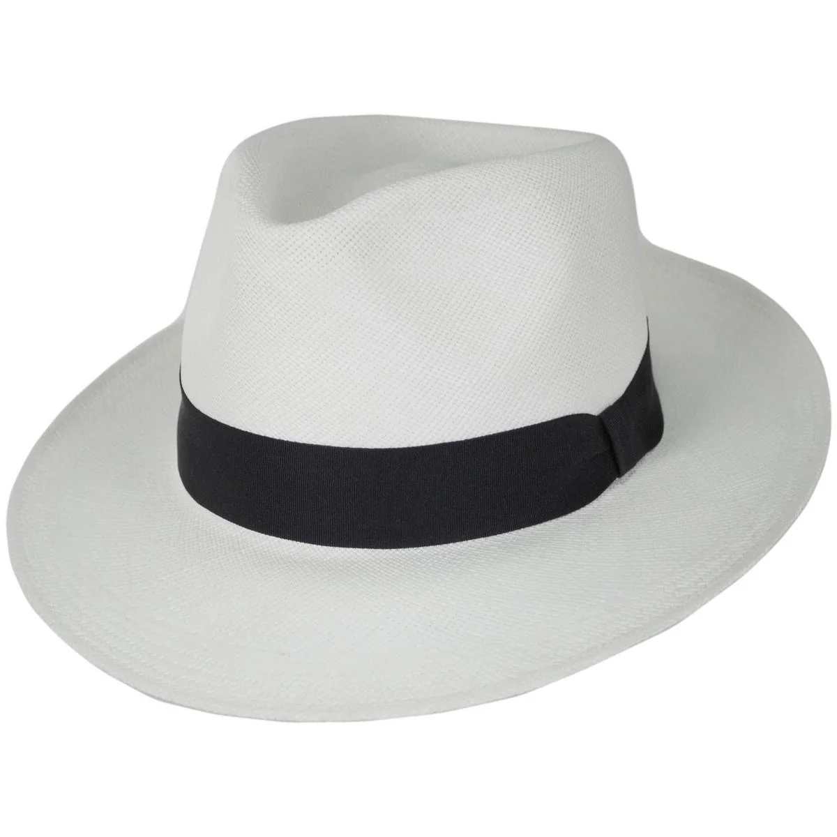 Novo Grade 8 Panama Straw Fedora Hat