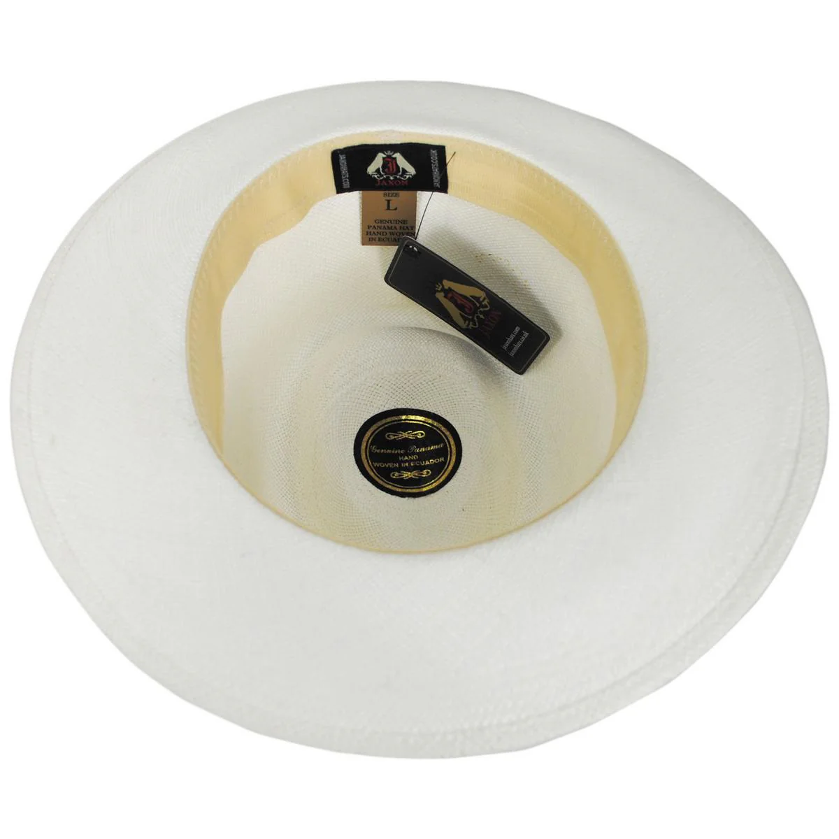 Novo Grade 8 Panama Straw Fedora Hat - Image 8