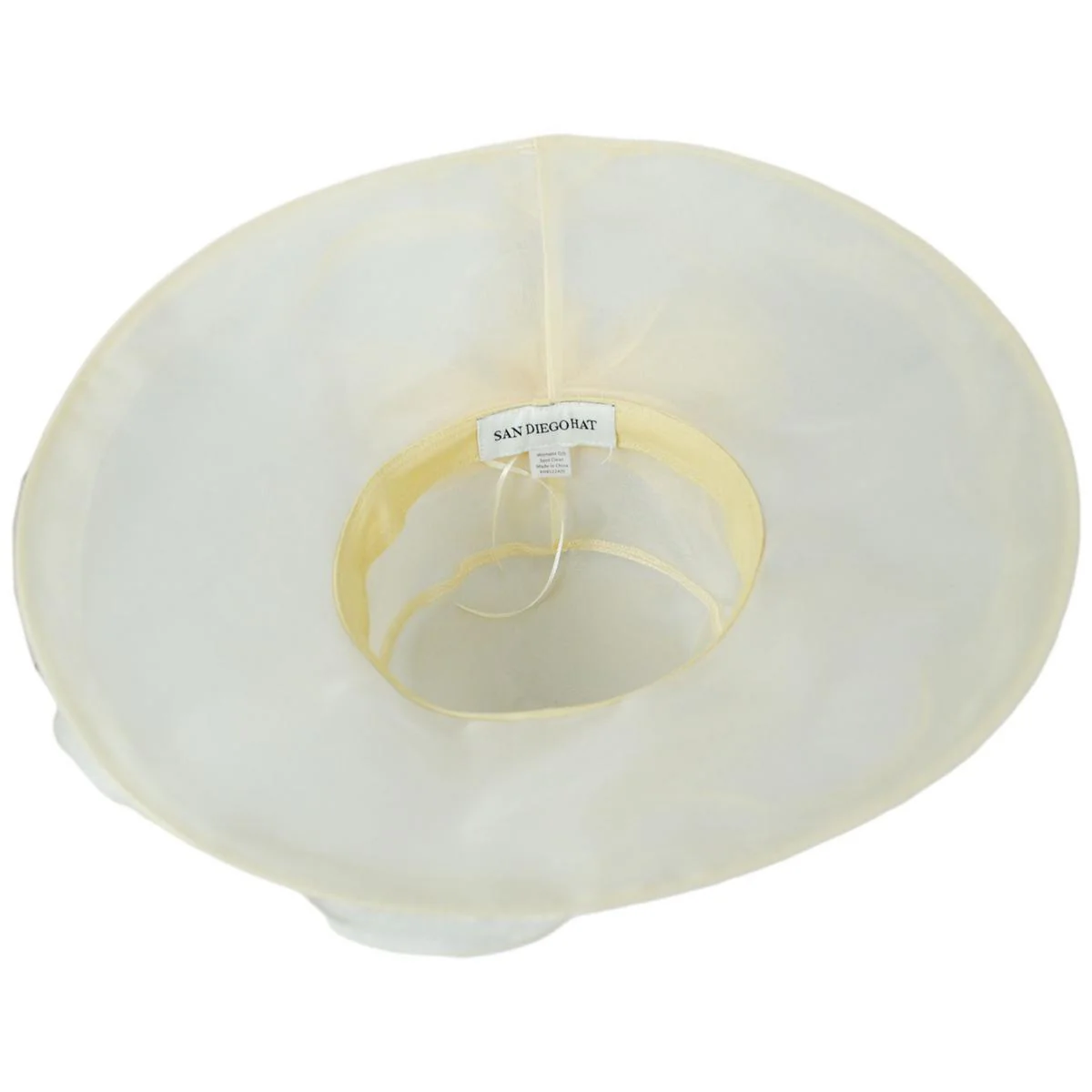 Organza Pearl Boater Dress Hat - Image 12