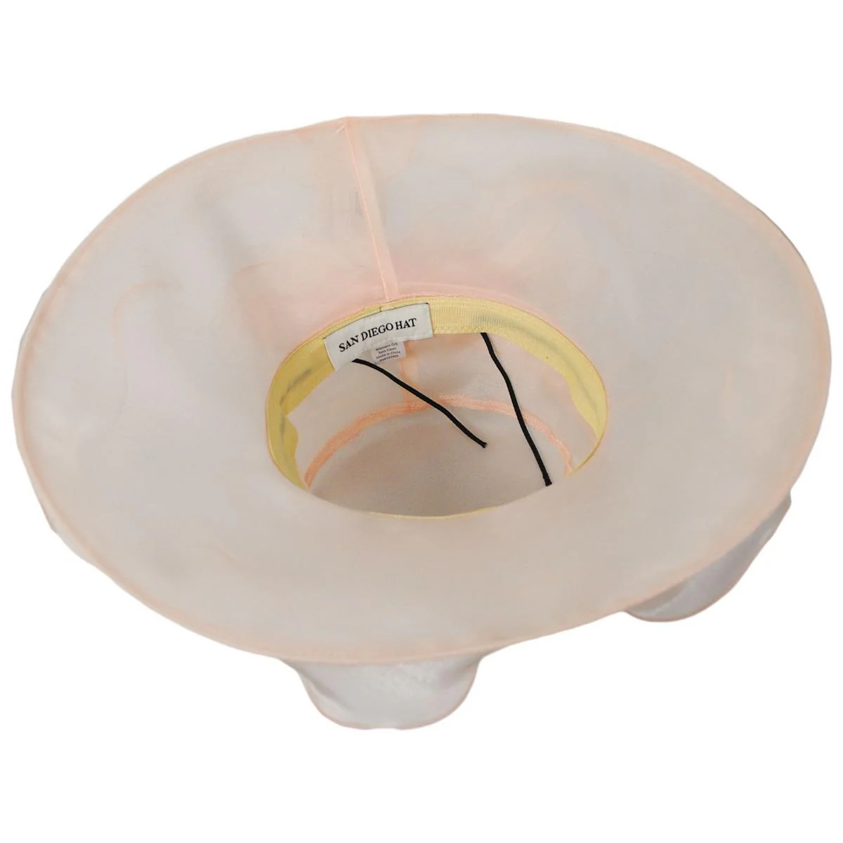 Organza Pearl Boater Dress Hat - Image 20