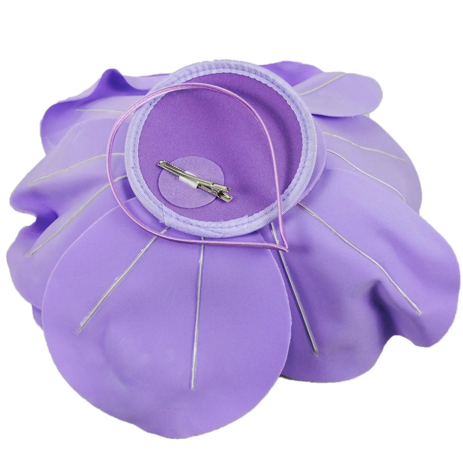 Oversized Rose Fascinator Hat - Image 11