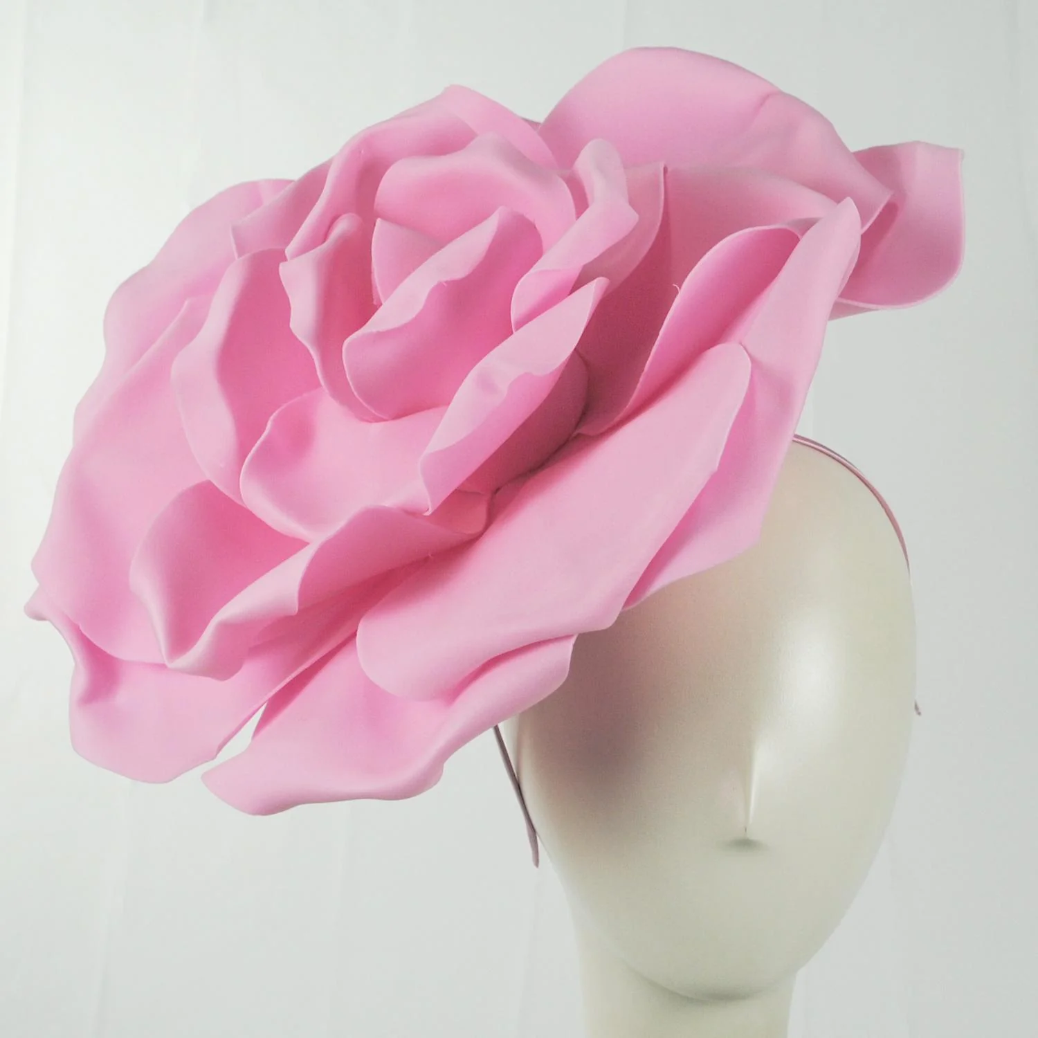 Oversized Rose Fascinator Hat - Image 13