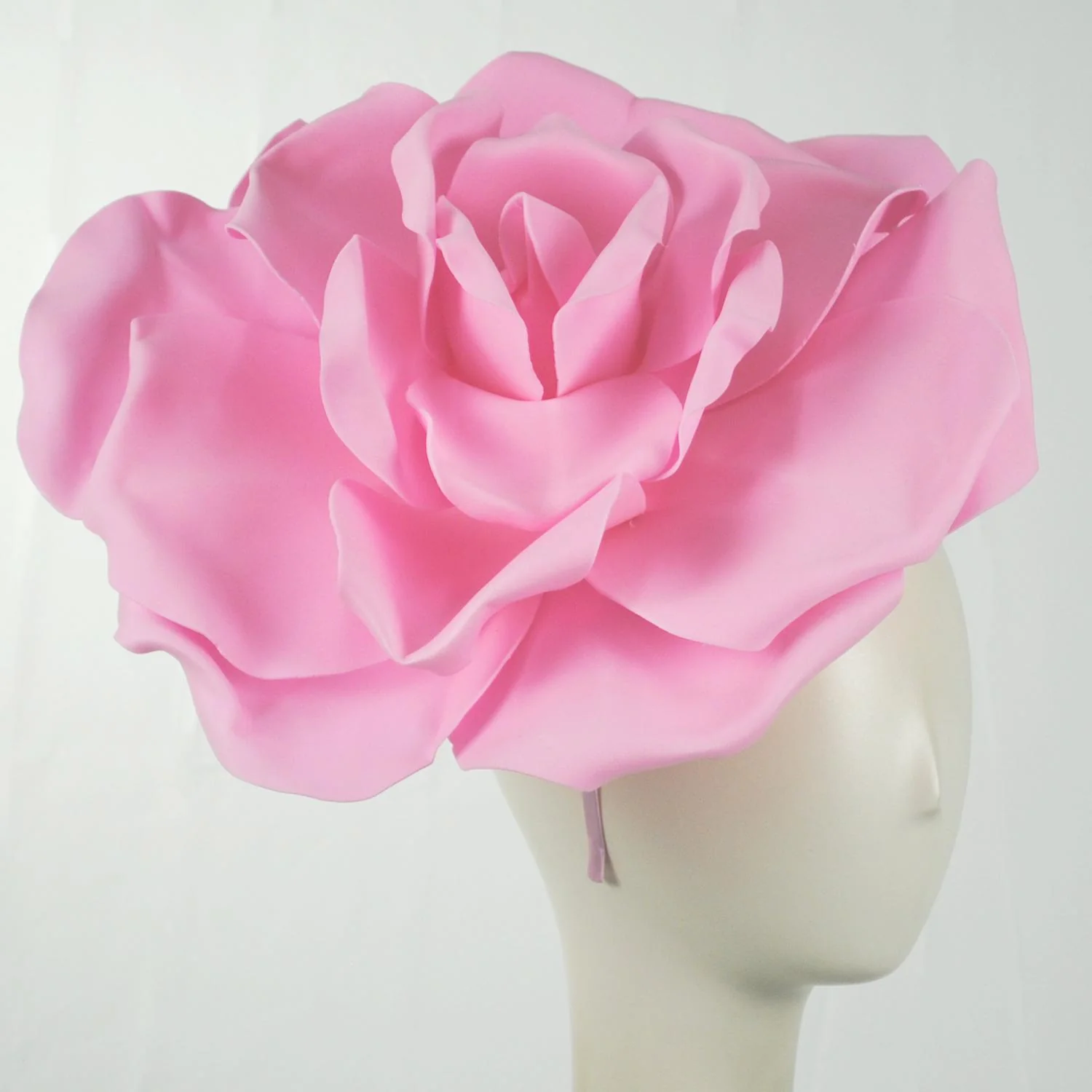 Oversized Rose Fascinator Hat - Image 14