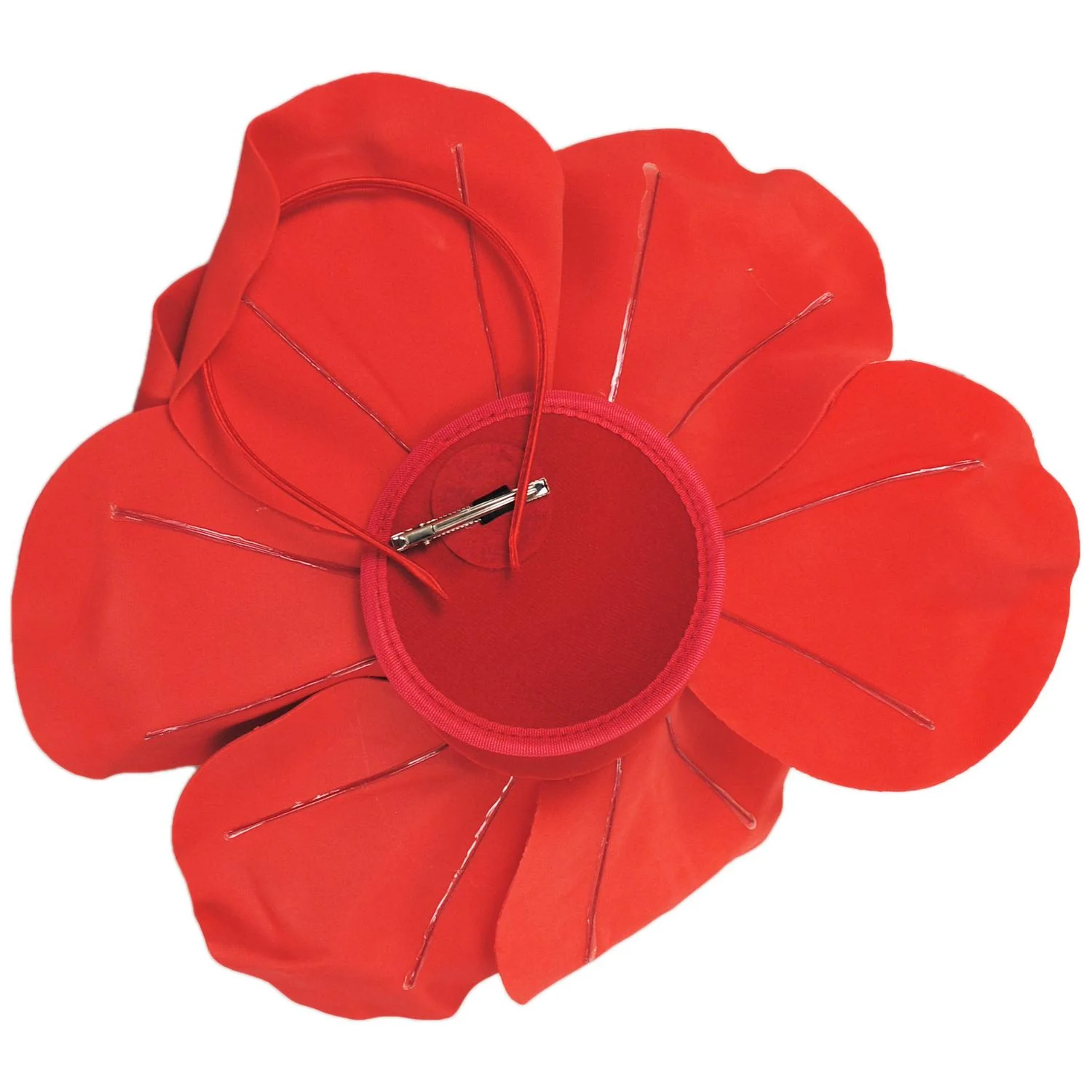 Oversized Rose Fascinator Hat - Image 4