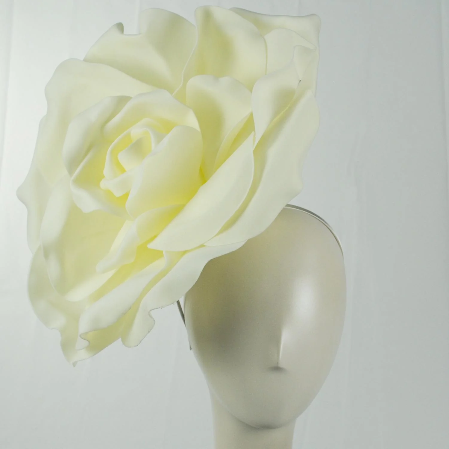 Oversized Rose Fascinator Hat - Image 6