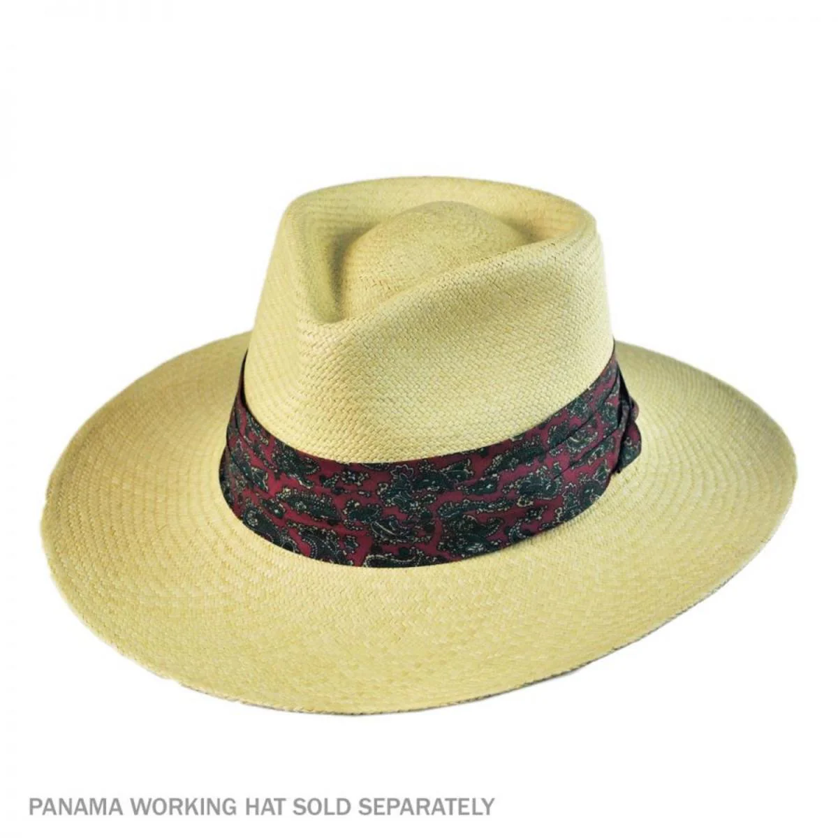 Paisley 3-Pleat Puggaree Hat Band - Image 5