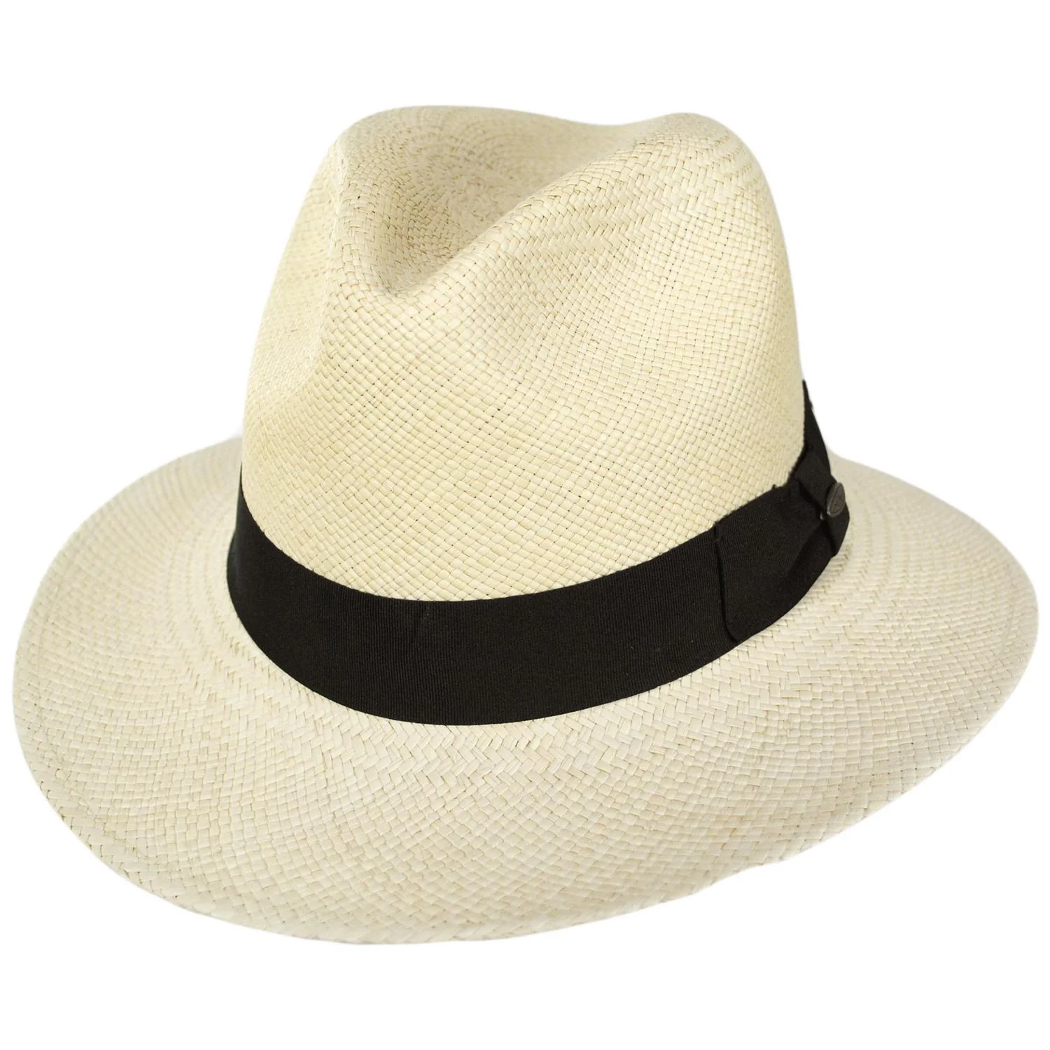 Panama Straw Safari Fedora Hat