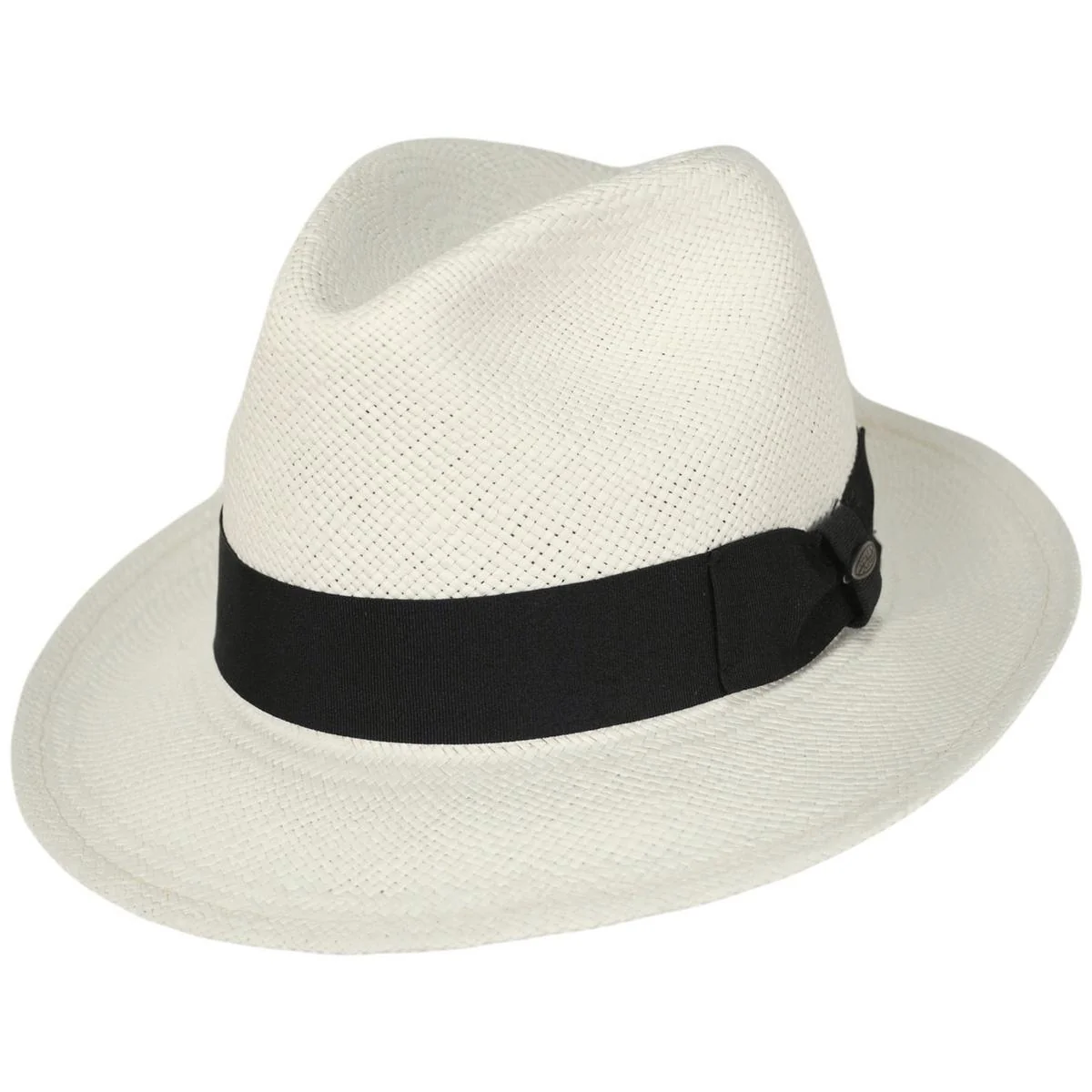 Panama Straw Snap Brim Fedora Hat