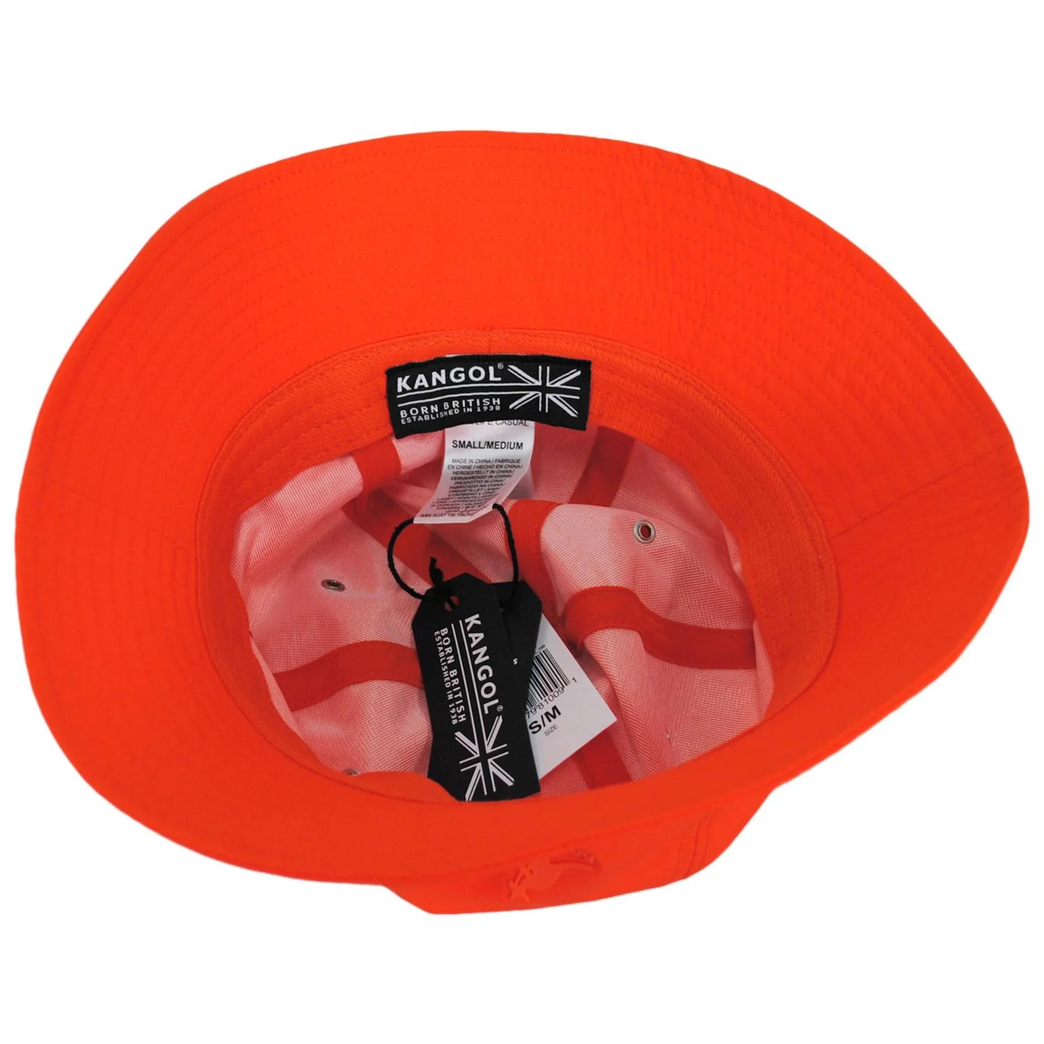 Park Life Nylon Casual Bucket Hat - Orange - Image 4