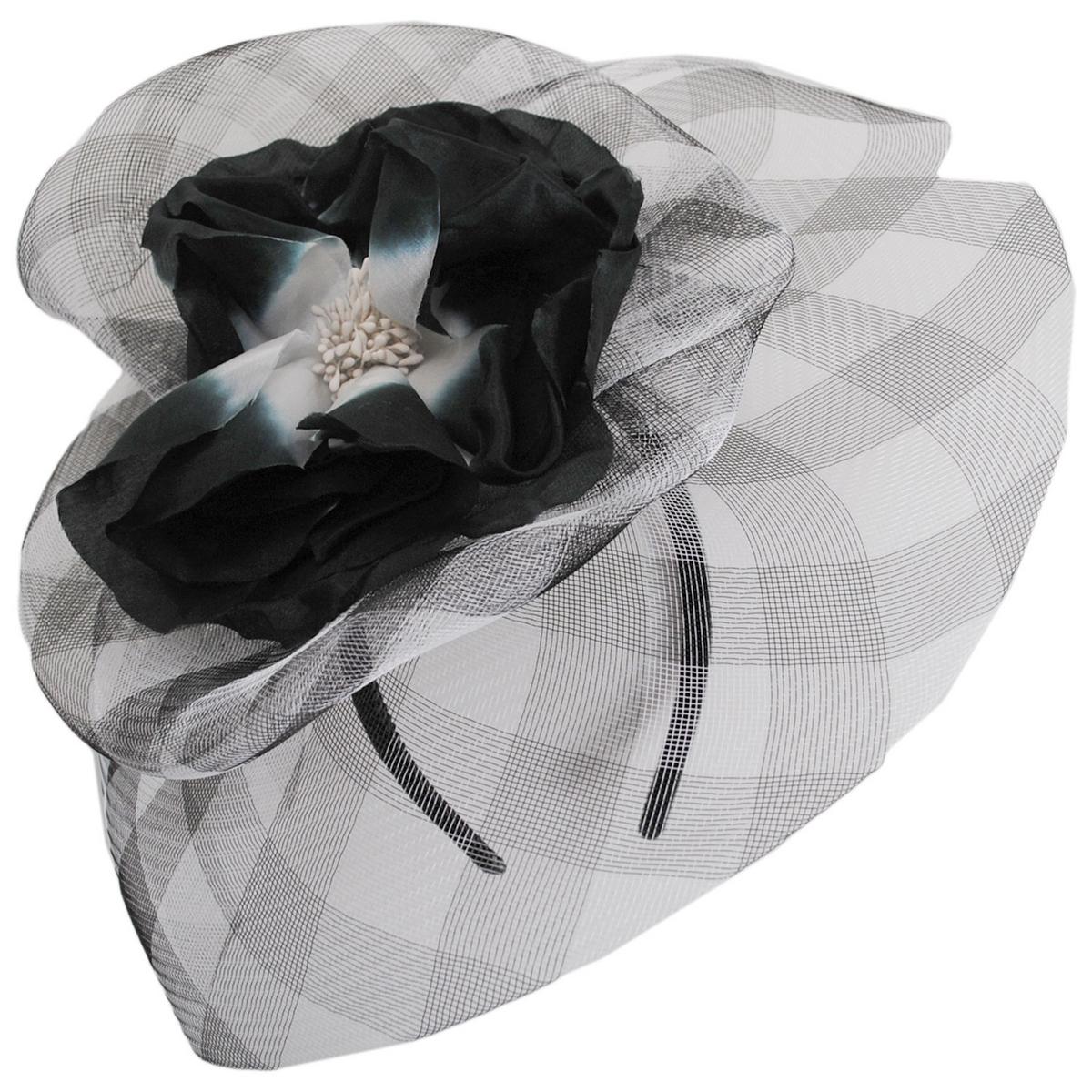 Percalle Horsehair Mesh Fascinator Hat