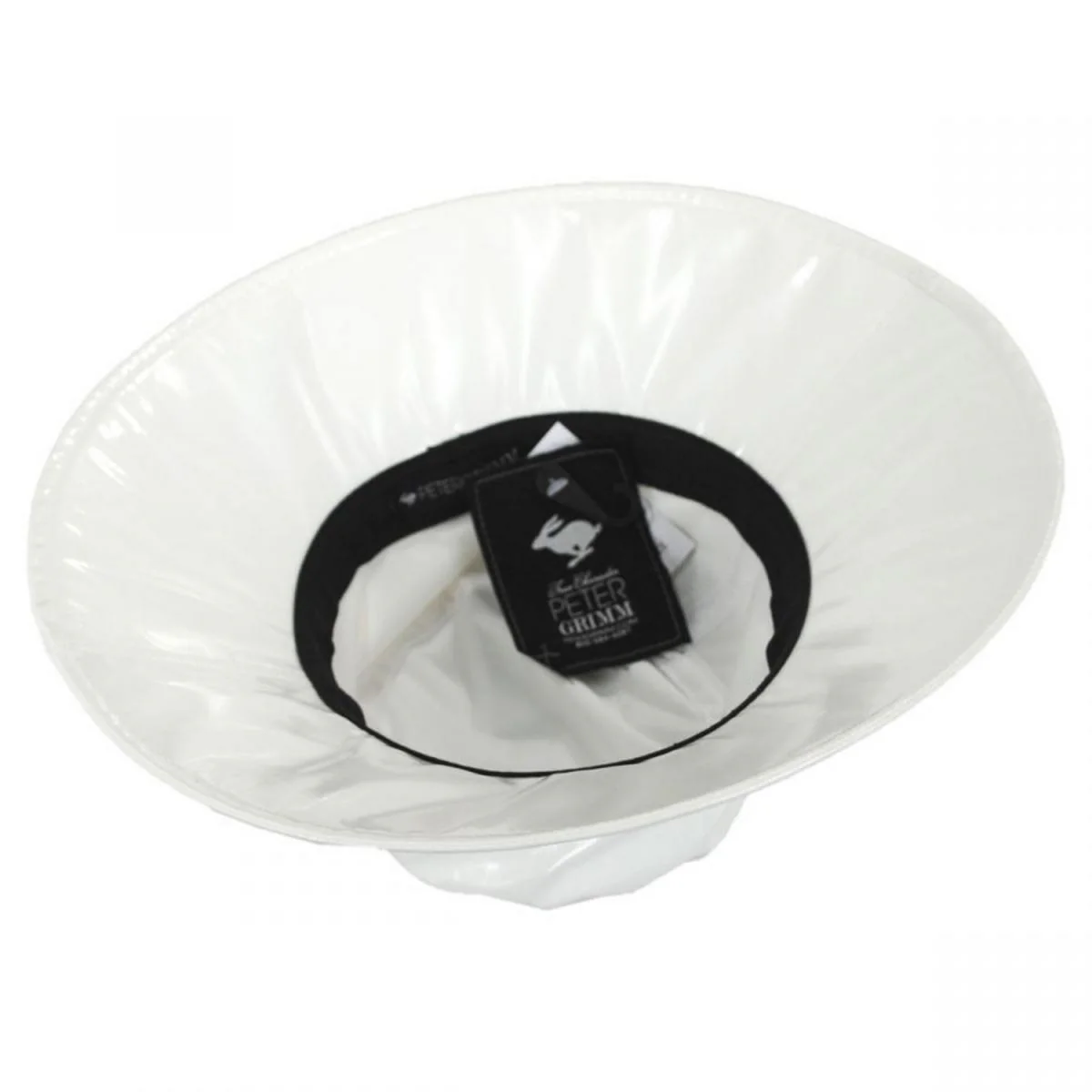 Peta Vinyl Rain Bucket Hat - Image 4