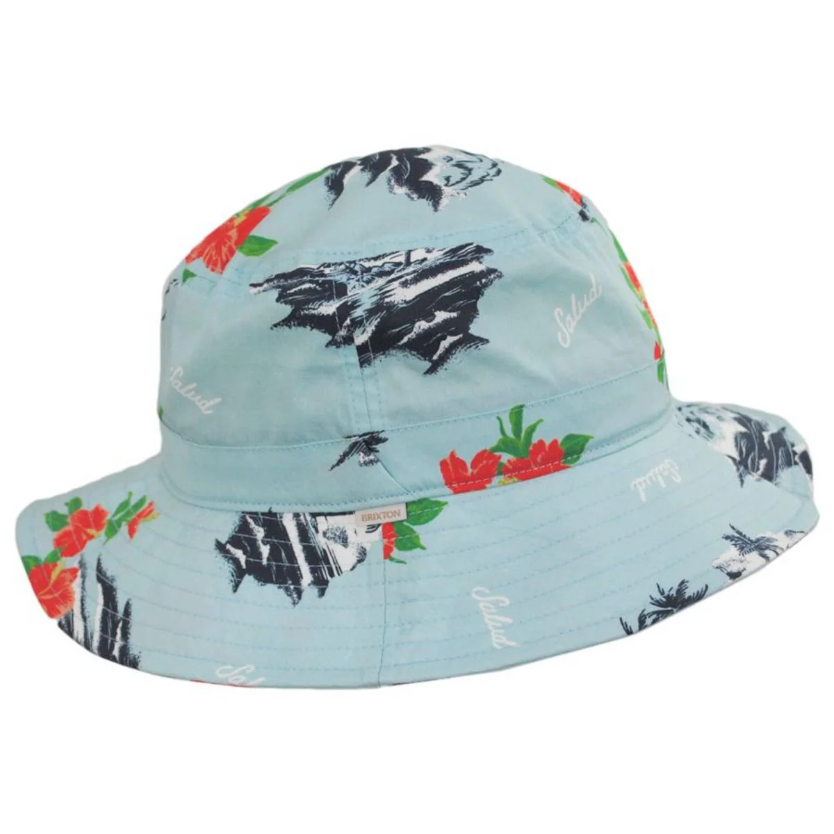 Petra Luau Print Packable Bucket Hat - FINAL SALE - Image 3