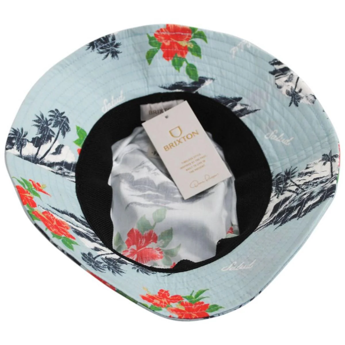 Petra Luau Print Packable Bucket Hat - FINAL SALE - Image 4