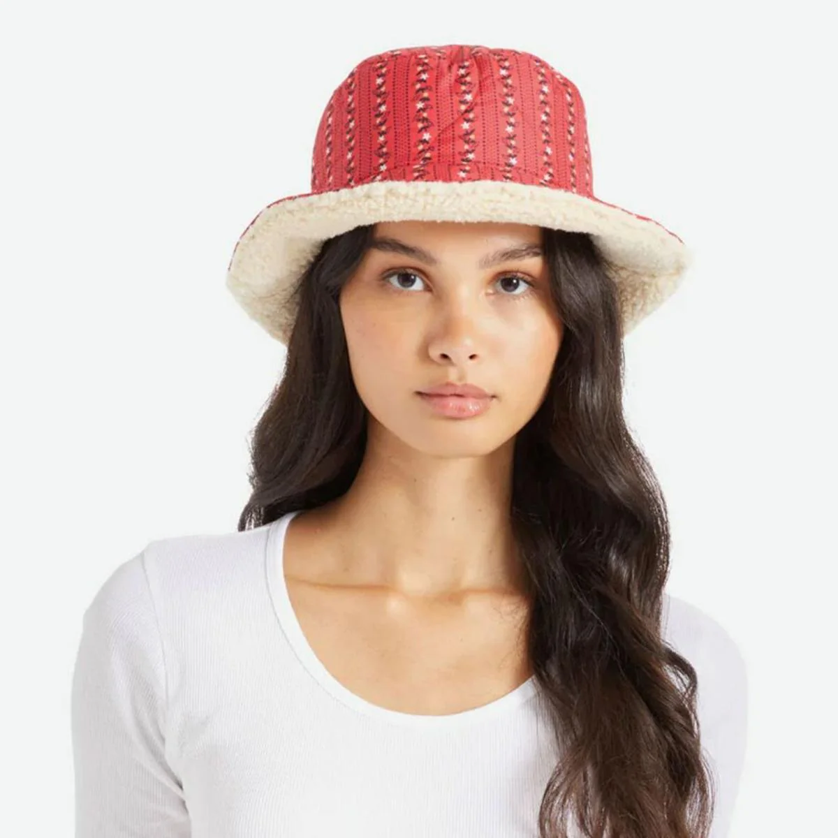 Petra Sherpa Reversible Bucket Hat - FINAL SALE - Image 8