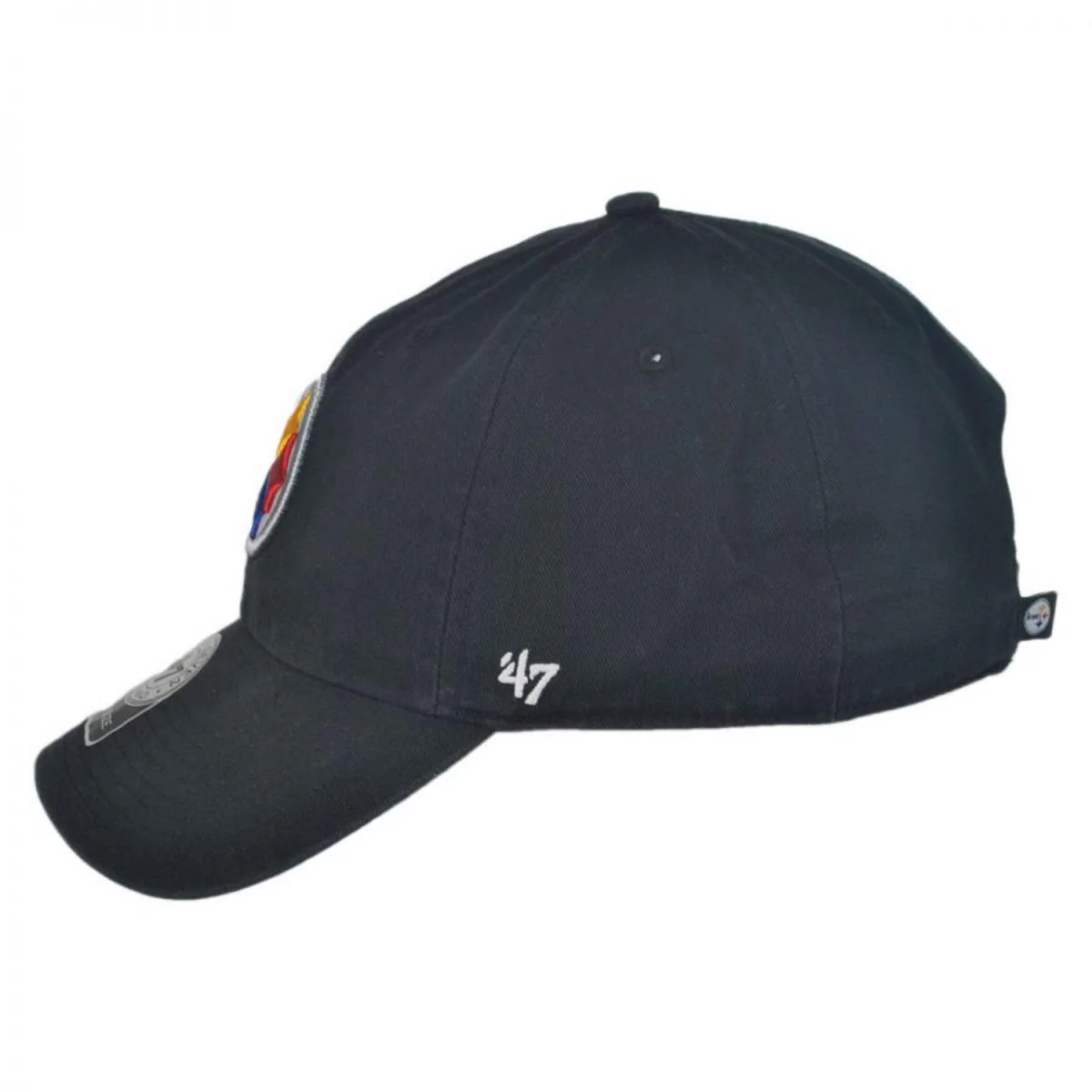 Pittsburgh Steelers NFL Clean Up Strapback Baseball Cap Dad Hat - Image 3