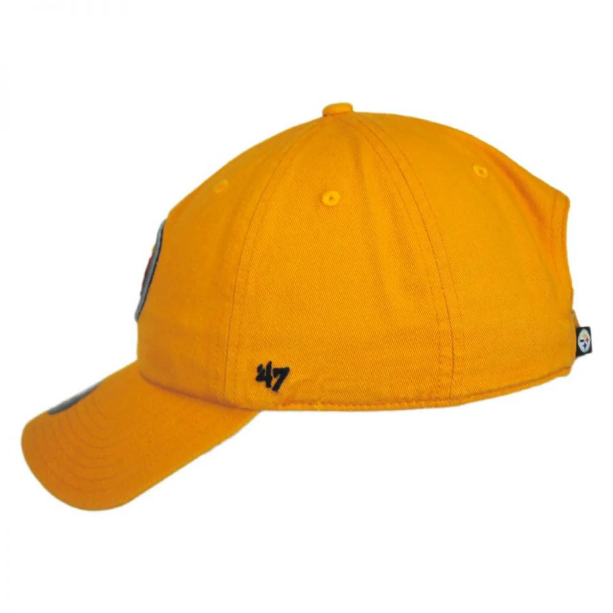 Pittsburgh Steelers NFL Clean Up Strapback Baseball Cap Dad Hat - Image 7