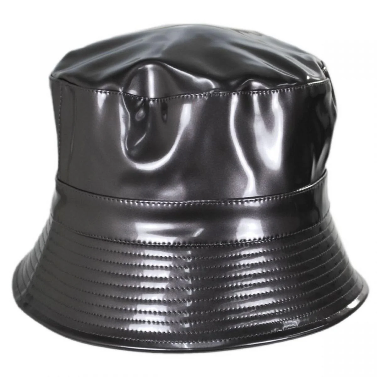 Pluie Faux Leather Rain Bucket Hat - Image 2