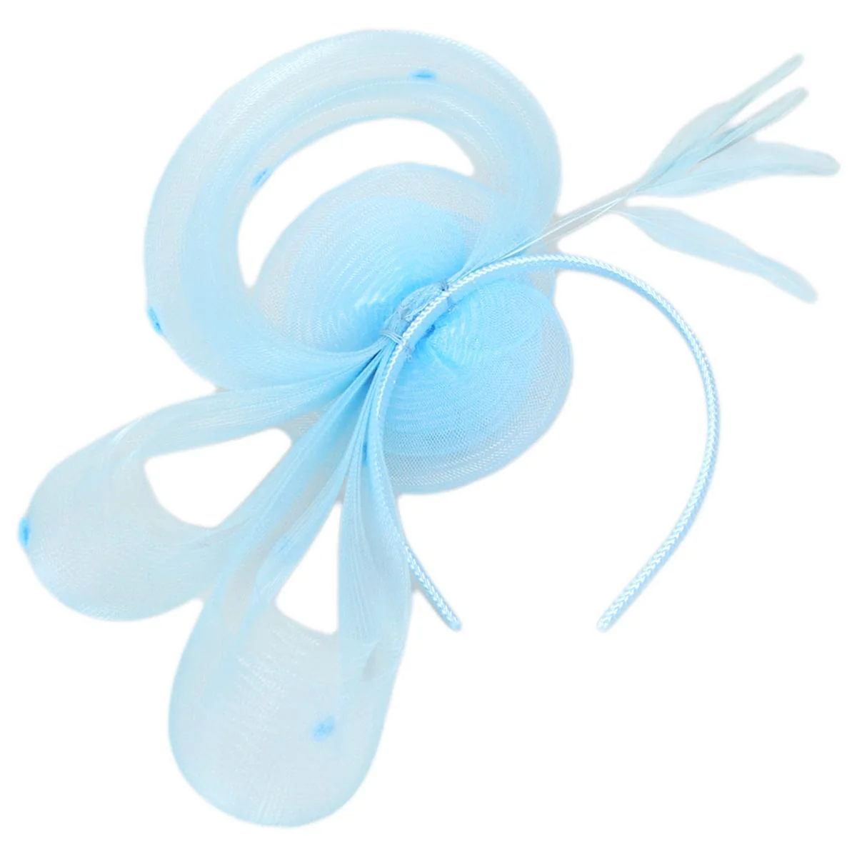 Pluma Horsehair Mesh Fascinator Hat - Image 16