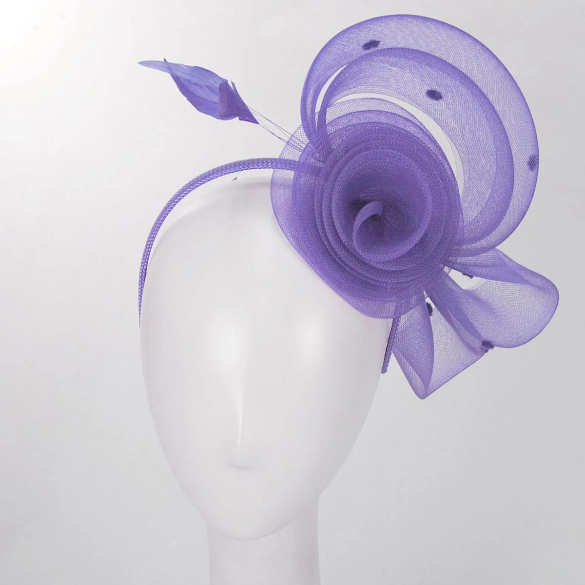 Pluma Horsehair Mesh Fascinator Hat - Image 18