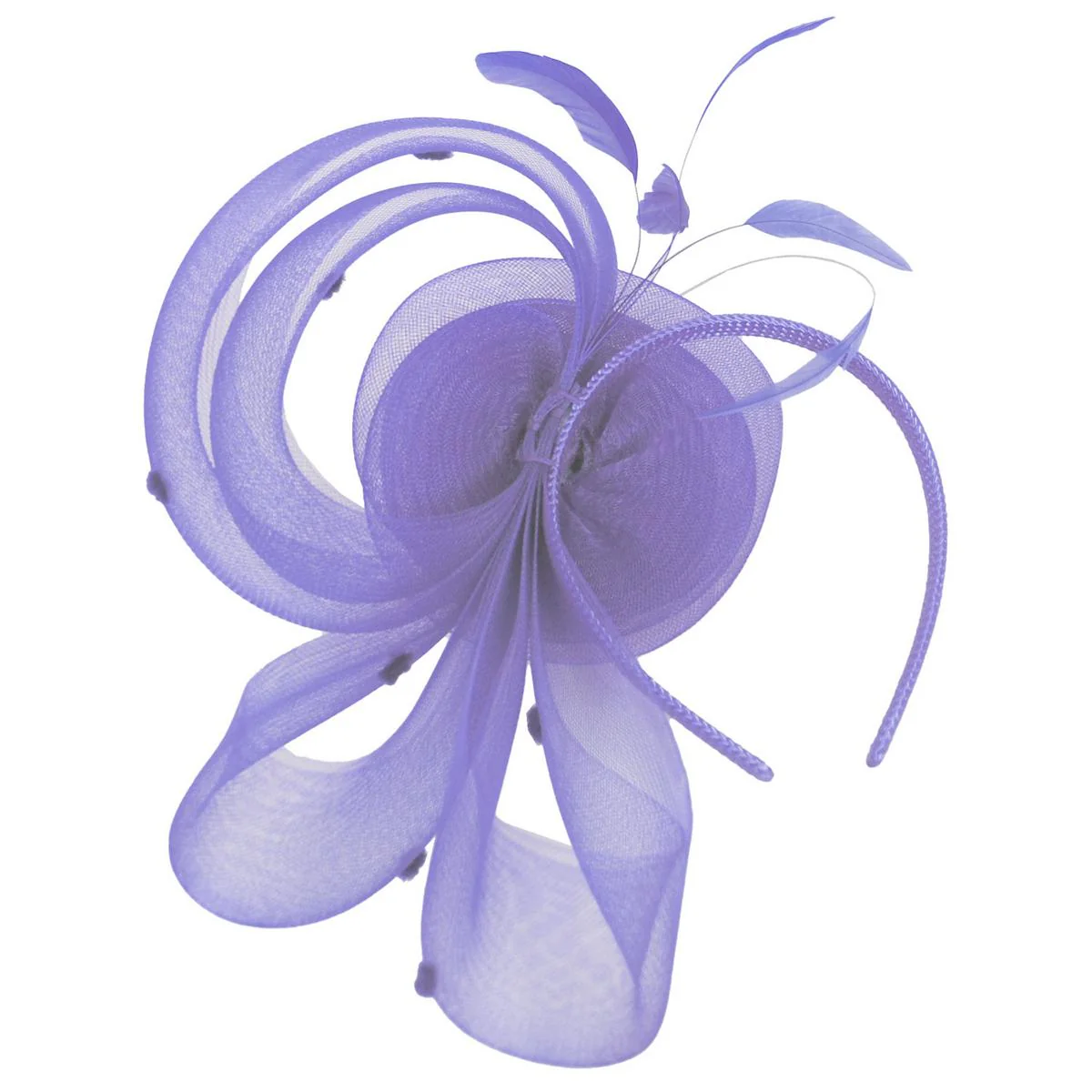 Pluma Horsehair Mesh Fascinator Hat - Image 20