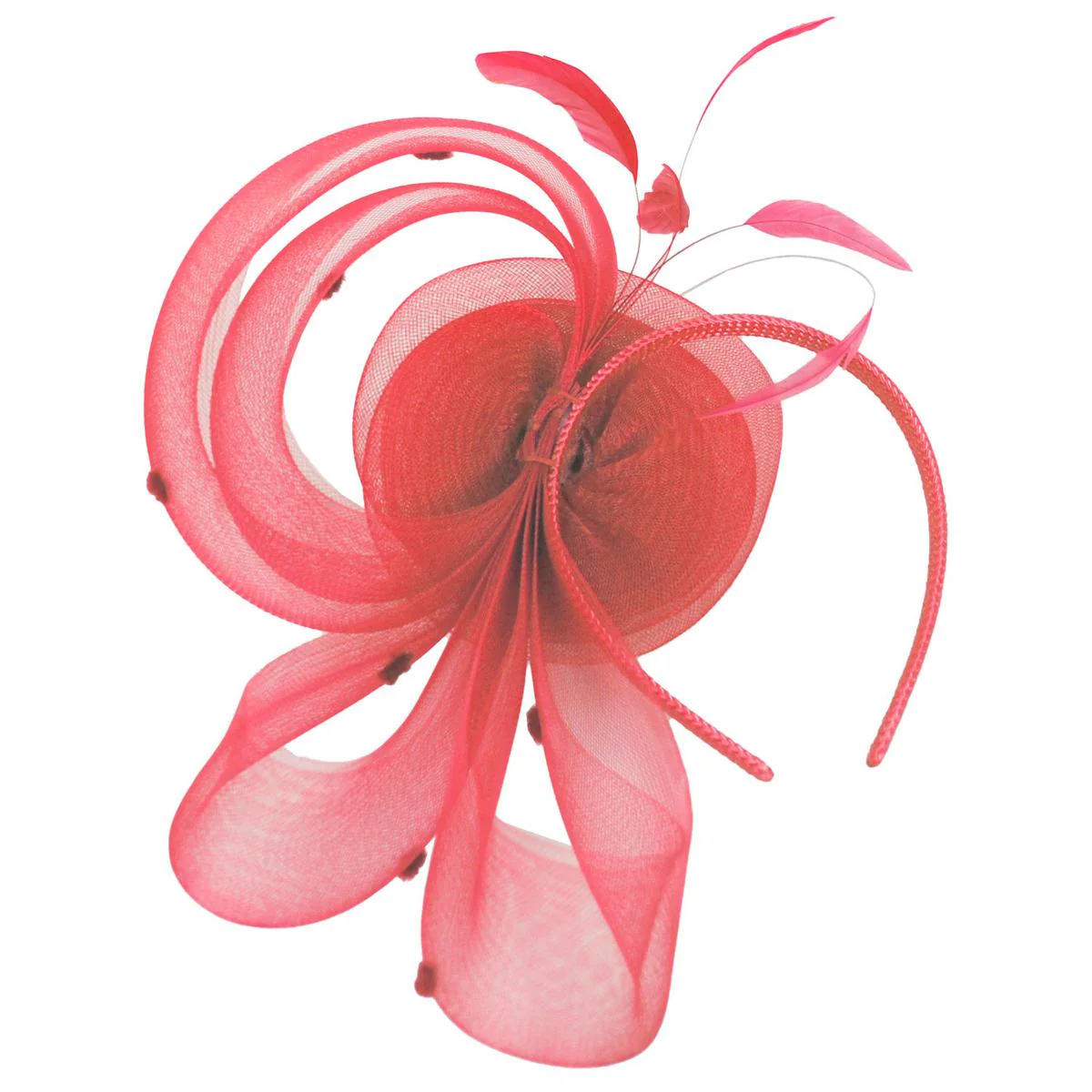 Pluma Horsehair Mesh Fascinator Hat - Image 24