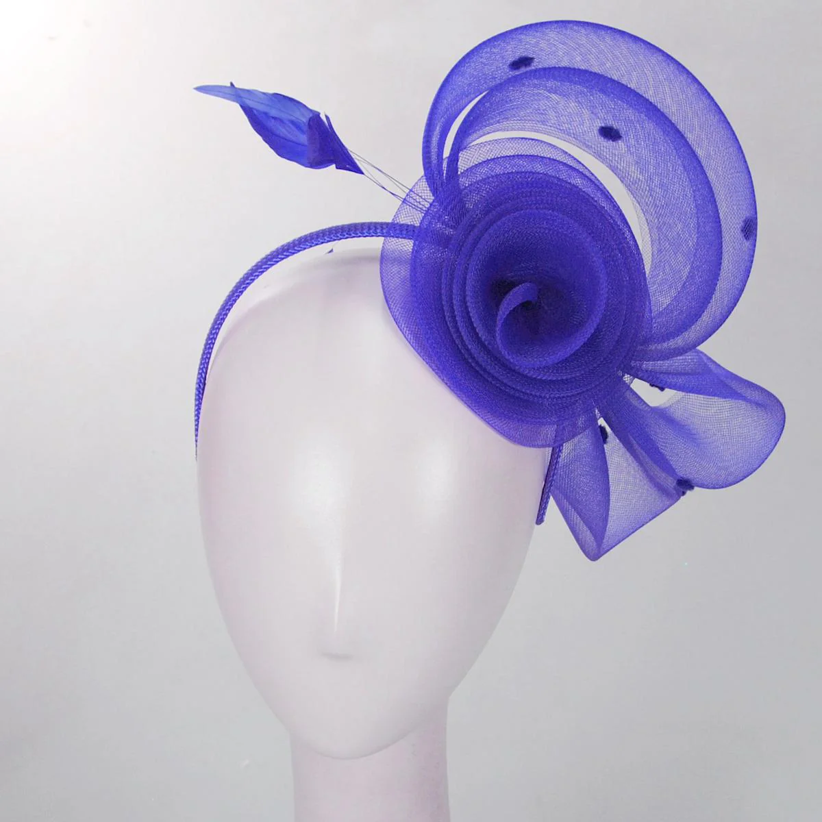 Pluma Horsehair Mesh Fascinator Hat - Image 4