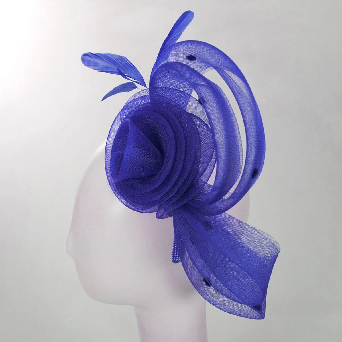 Pluma Horsehair Mesh Fascinator Hat - Image 5