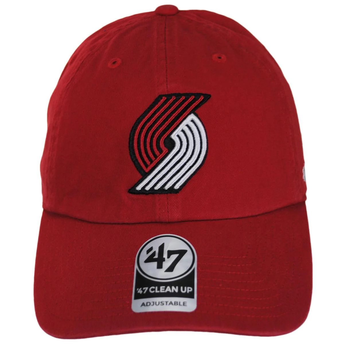 Portland Trail Blazers NBA Clean Up Strapback Baseball Cap Dad Hat - Image 6
