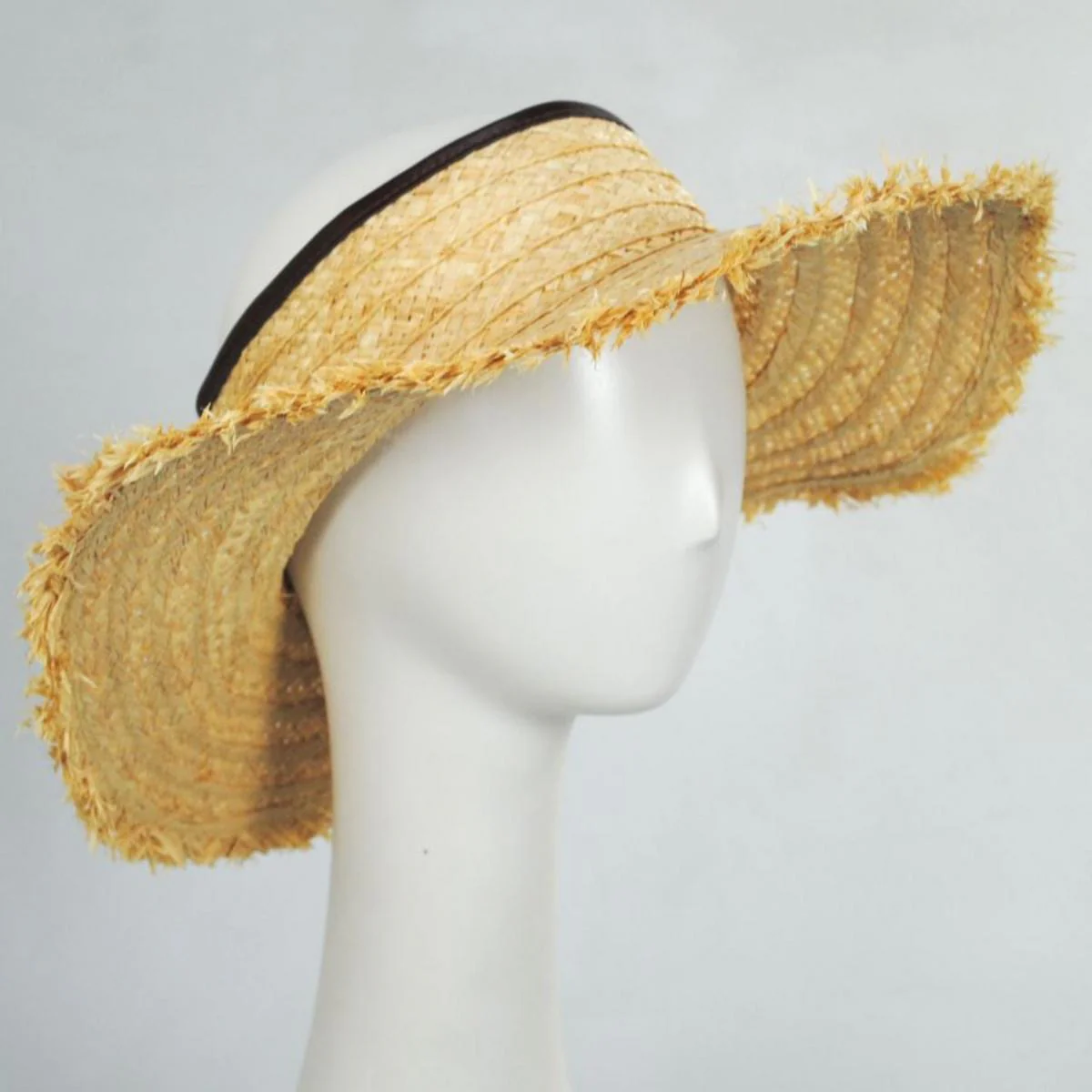 Porto Heli Crownless Sun Hat/Visor - Image 3