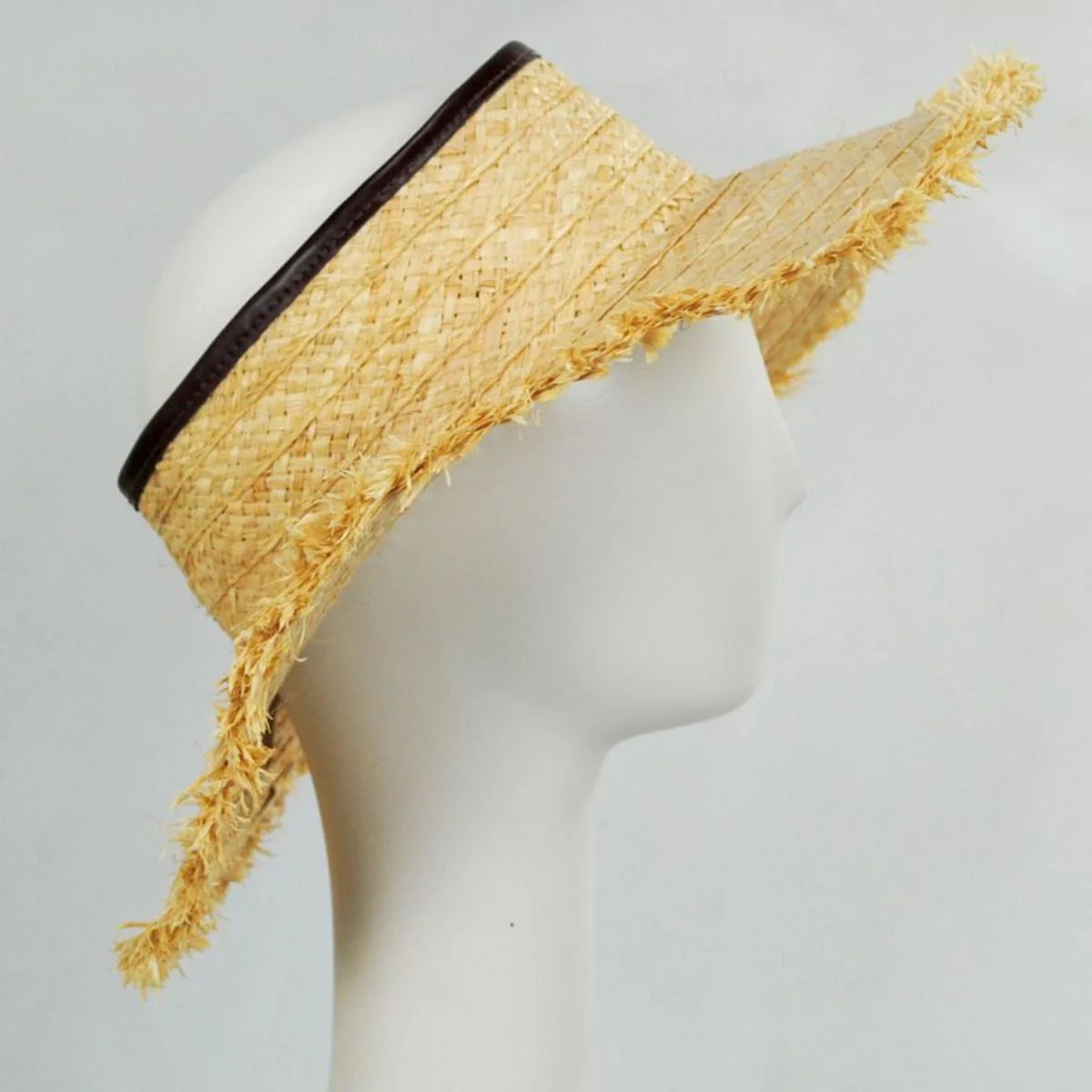 Porto Heli Crownless Sun Hat/Visor - Image 4